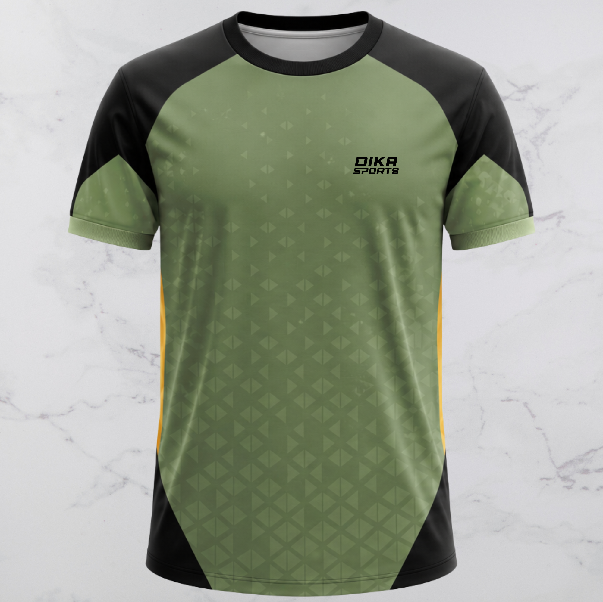 DIKA SPORTS Team Cricket Jersey Round Neck Cricket T-Shirt Breathable | Sports Jersey for Men | Cricket Dress for Men