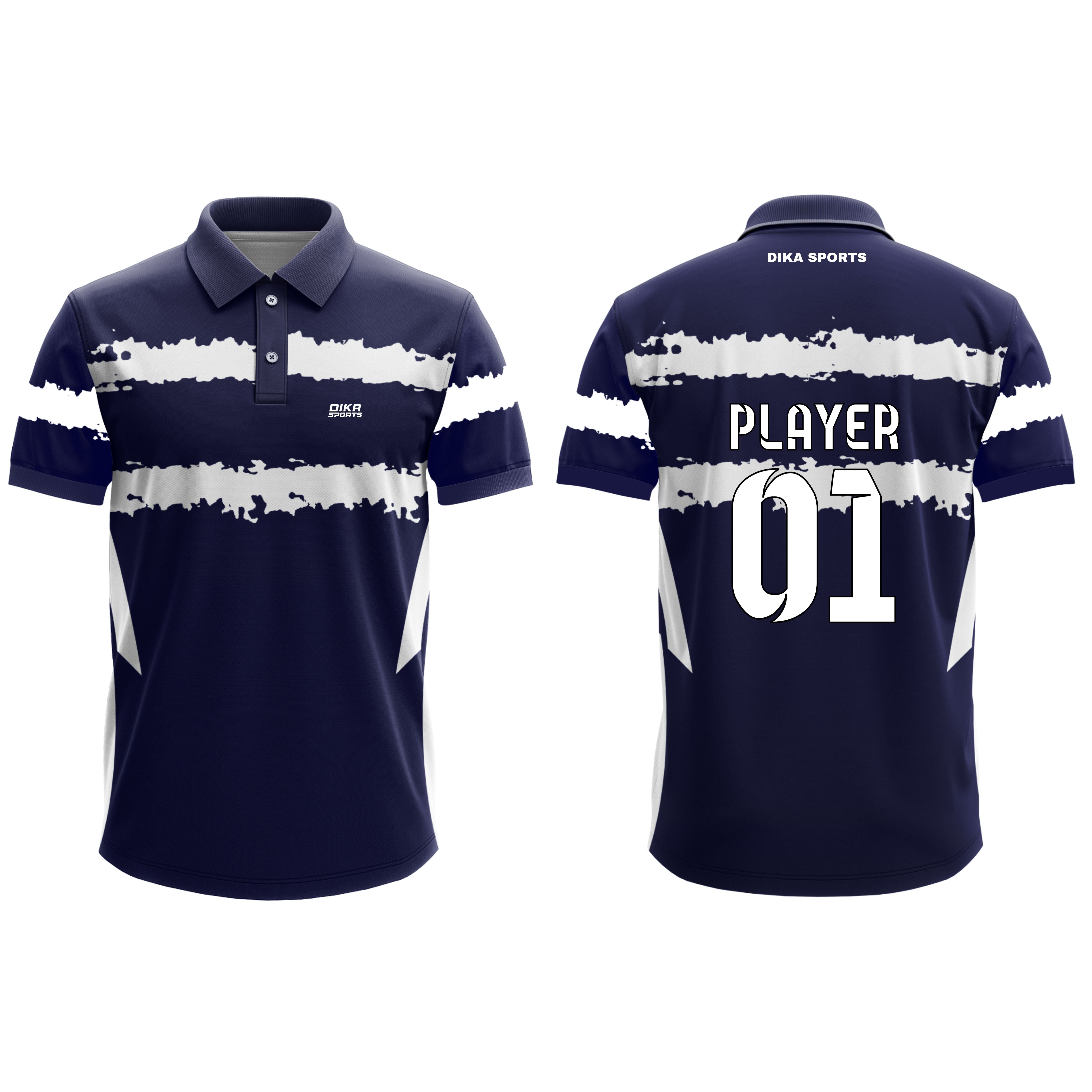Men’s Cricket Jersey with Logo Custom Team Jersey with Quick Dry Technology