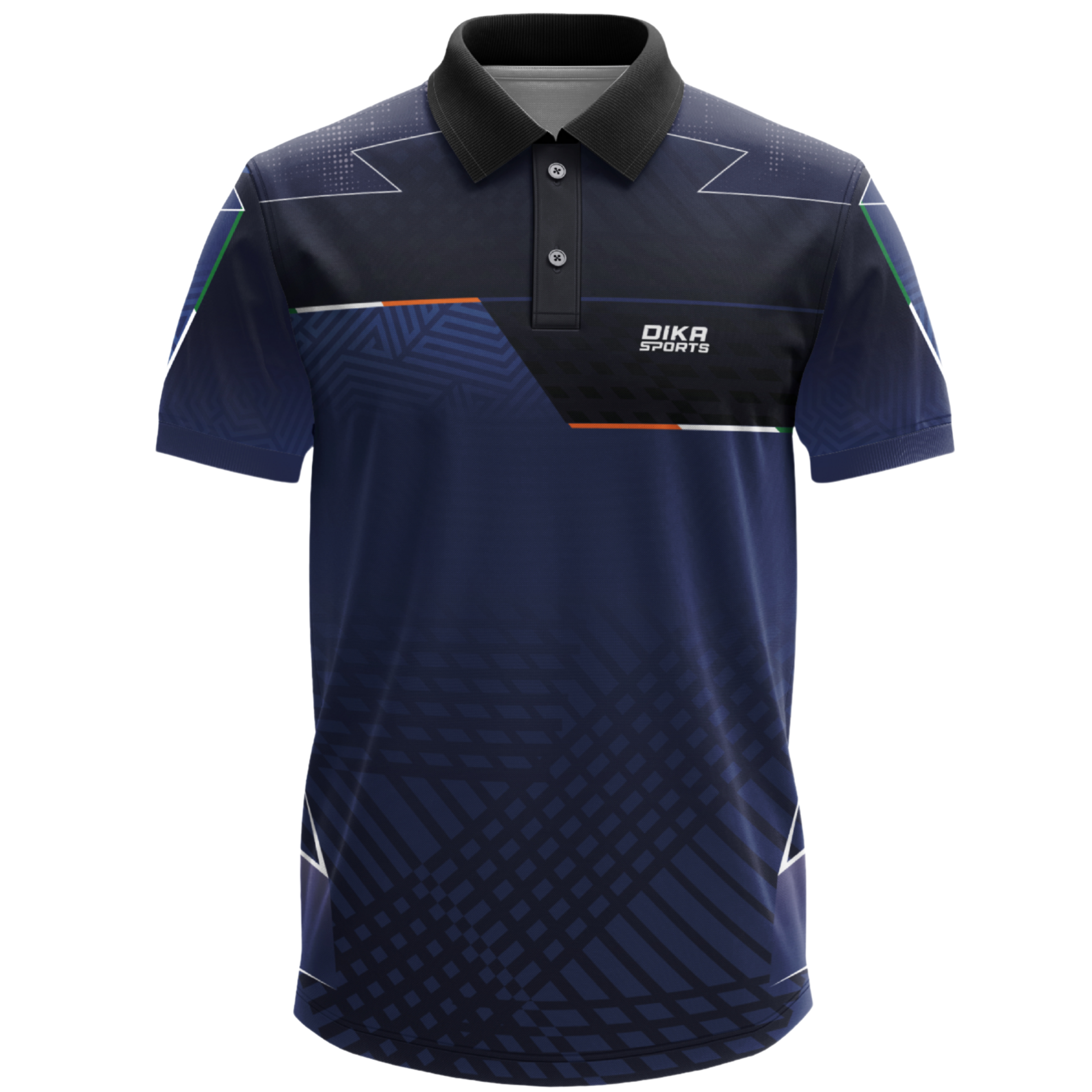 Dika Sports Custom jersey Men's cricket t-shirt with name and number slim fit trackpant - Pack of 2