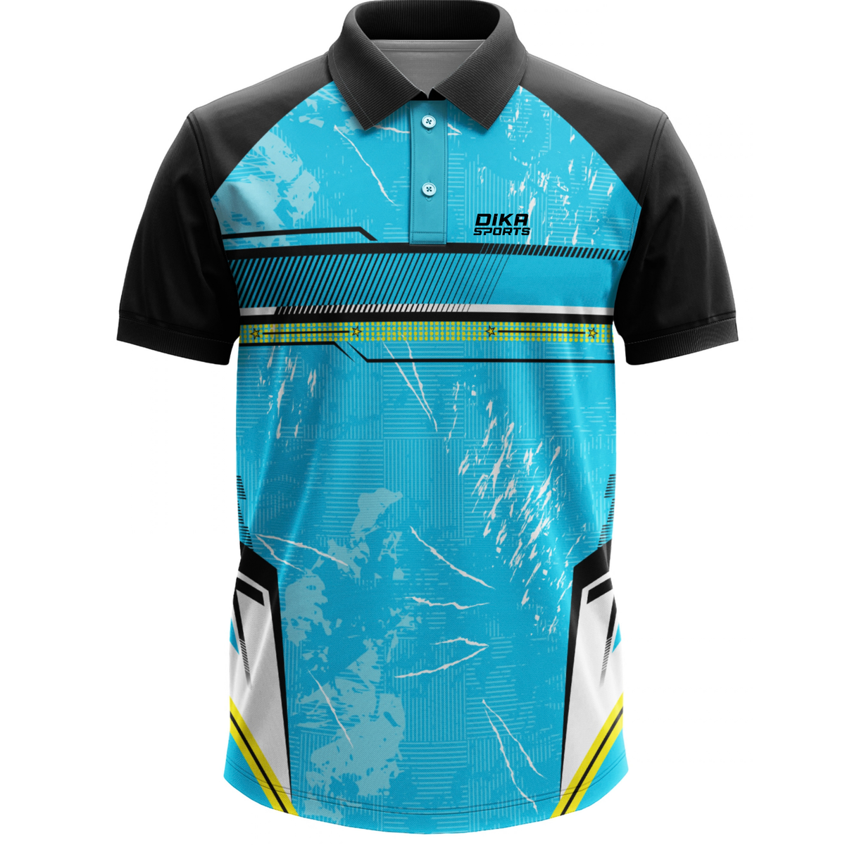 Dika Sports Custom Team Cricket Jersey | Cricket Jersey with Name & Number | Personalized Printed Jersey for Men, Adults & Kids