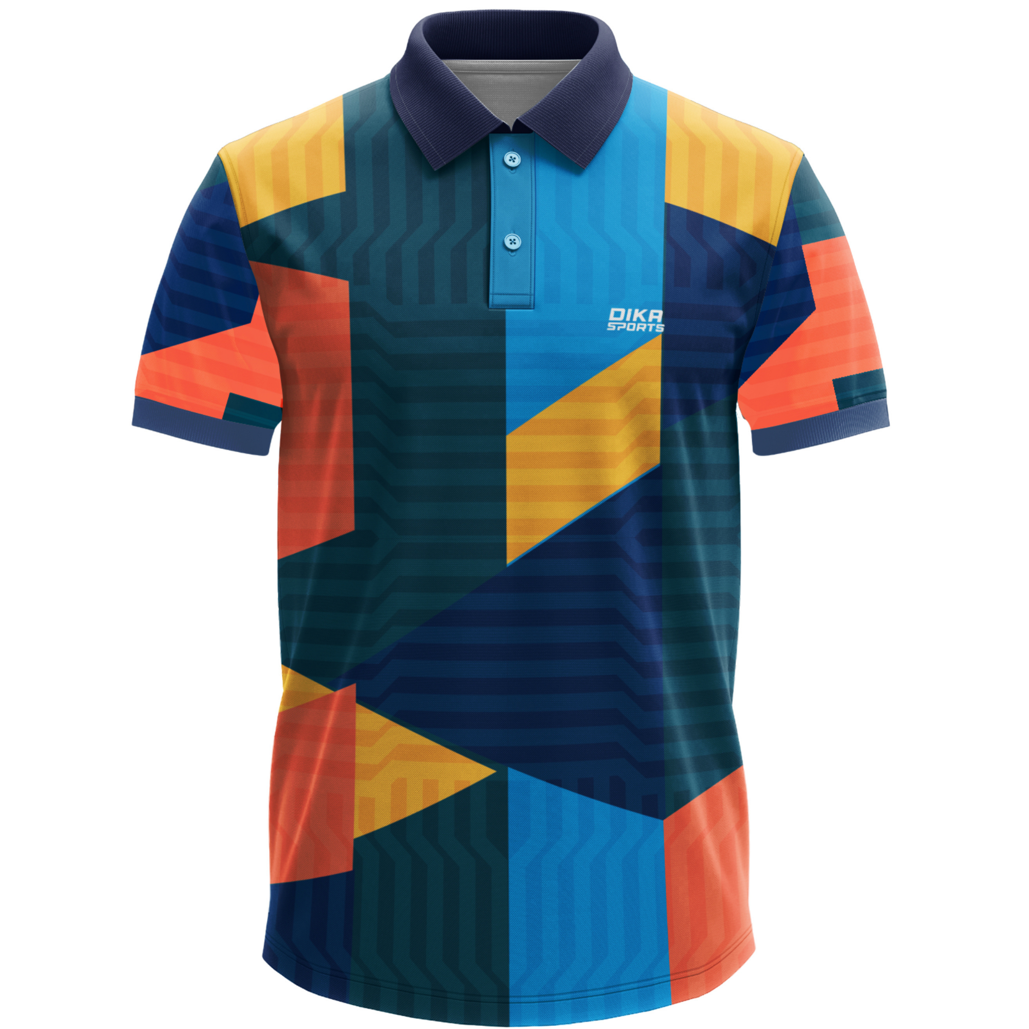 Dika Sports Customized athletic wear Cricket t-shirt online jersey for men badminton tshirt for men gym track pant - Pack of 2