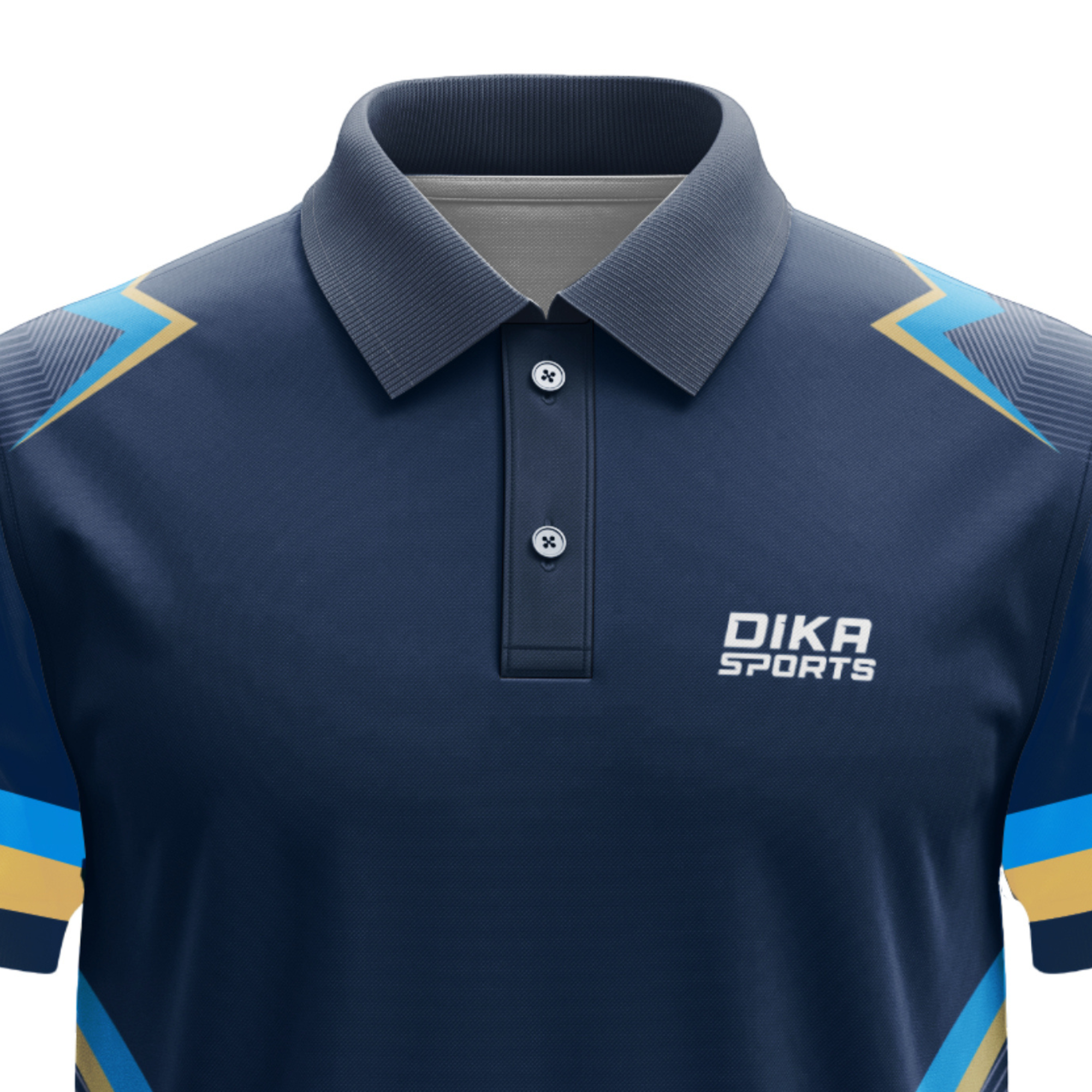 Dika Sports Yellow Cricket Jersey | T20 Inspired Fan Sports T Shirt for Men | 2 Year to 5XL Sizes Available