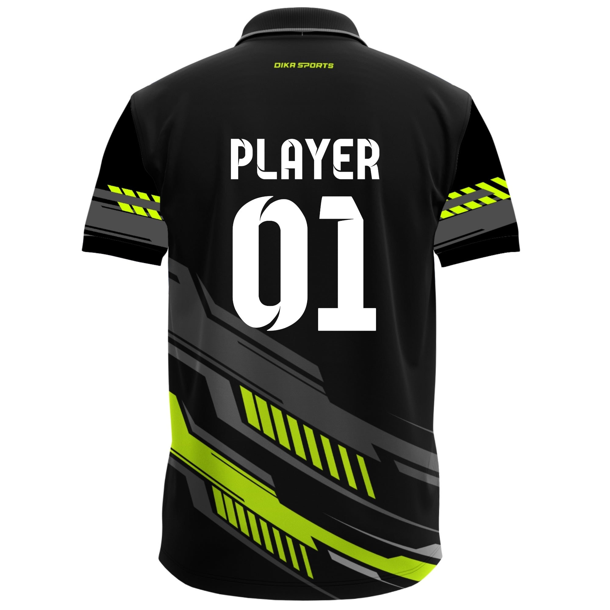 Dika Sports sport tshirt printed cricket jersey yonex t shirts for men