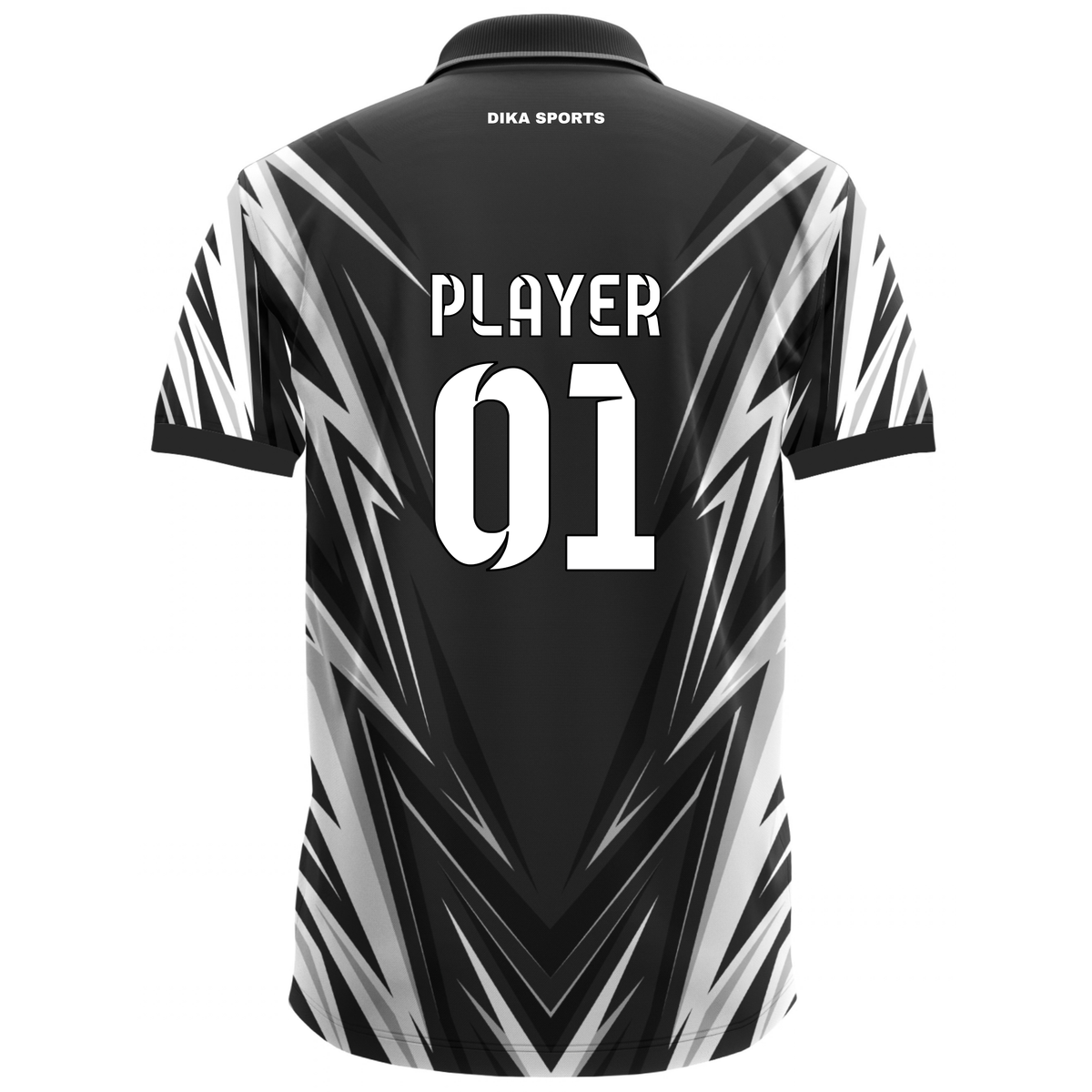 Dika Sports Custom Team Jersey | Cricket Jersey with Name | Men's Cricket T-Shirt | Quick Dry Technology | Sports Jersey for Men