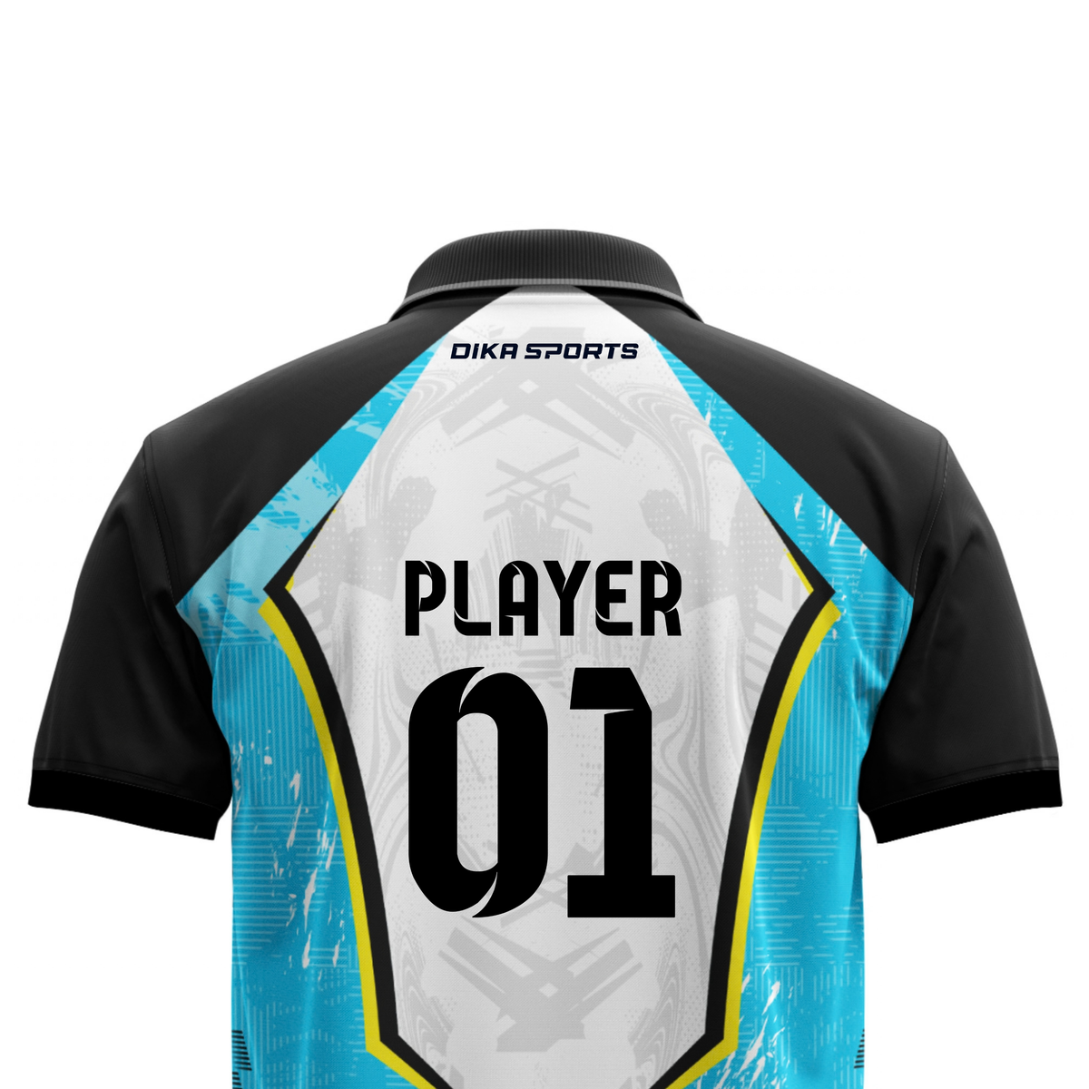 Dika Sports Custom Team Cricket Jersey | Cricket Jersey with Name & Number | Personalized Printed Jersey for Men, Adults & Kids