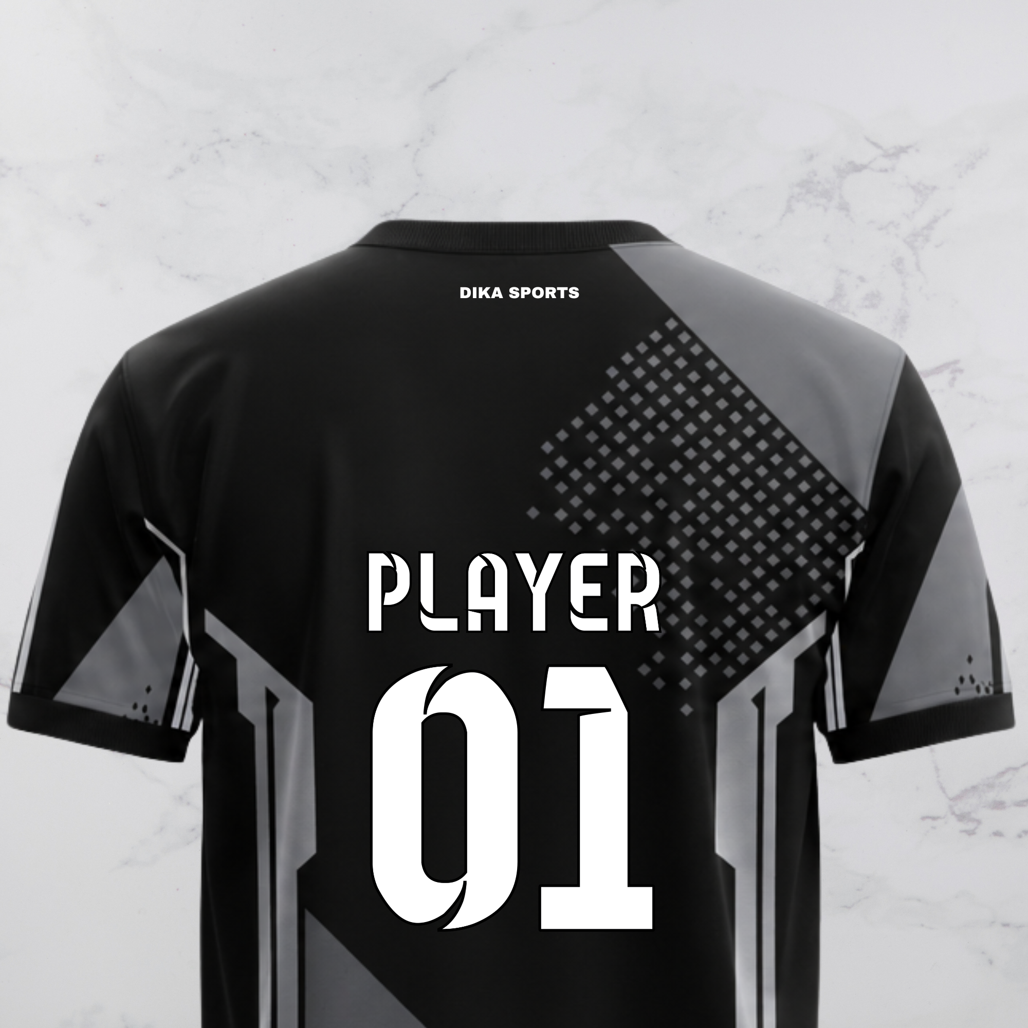 Dika Sports Round Neck Cricket Jersey for Men | Personalized Quick-Dry Cricket T-Shirt Online