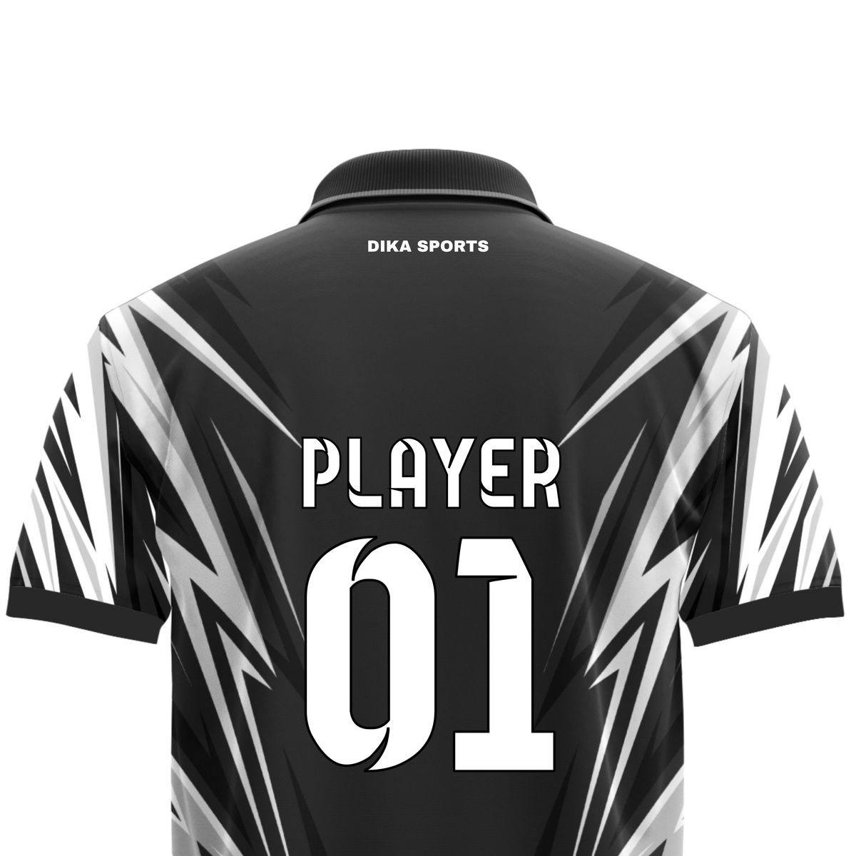 Dika Sports Custom Team Jersey | Cricket Jersey with Name | Men's Cricket T-Shirt | Quick Dry Technology | Sports Jersey for Men