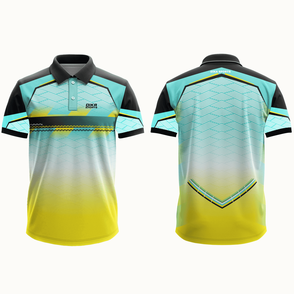 Premium No Name Cricket Polo T-Shirt for Men Vibrant Colour  – Ready to Wear Sports Jersey by DIKA SPORTS