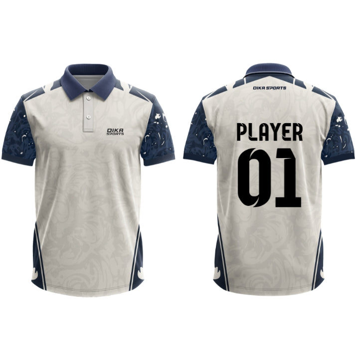 DIKA SPORTS Team Cricket Jersey Custom Name and Logo Sports Jersey for Fans