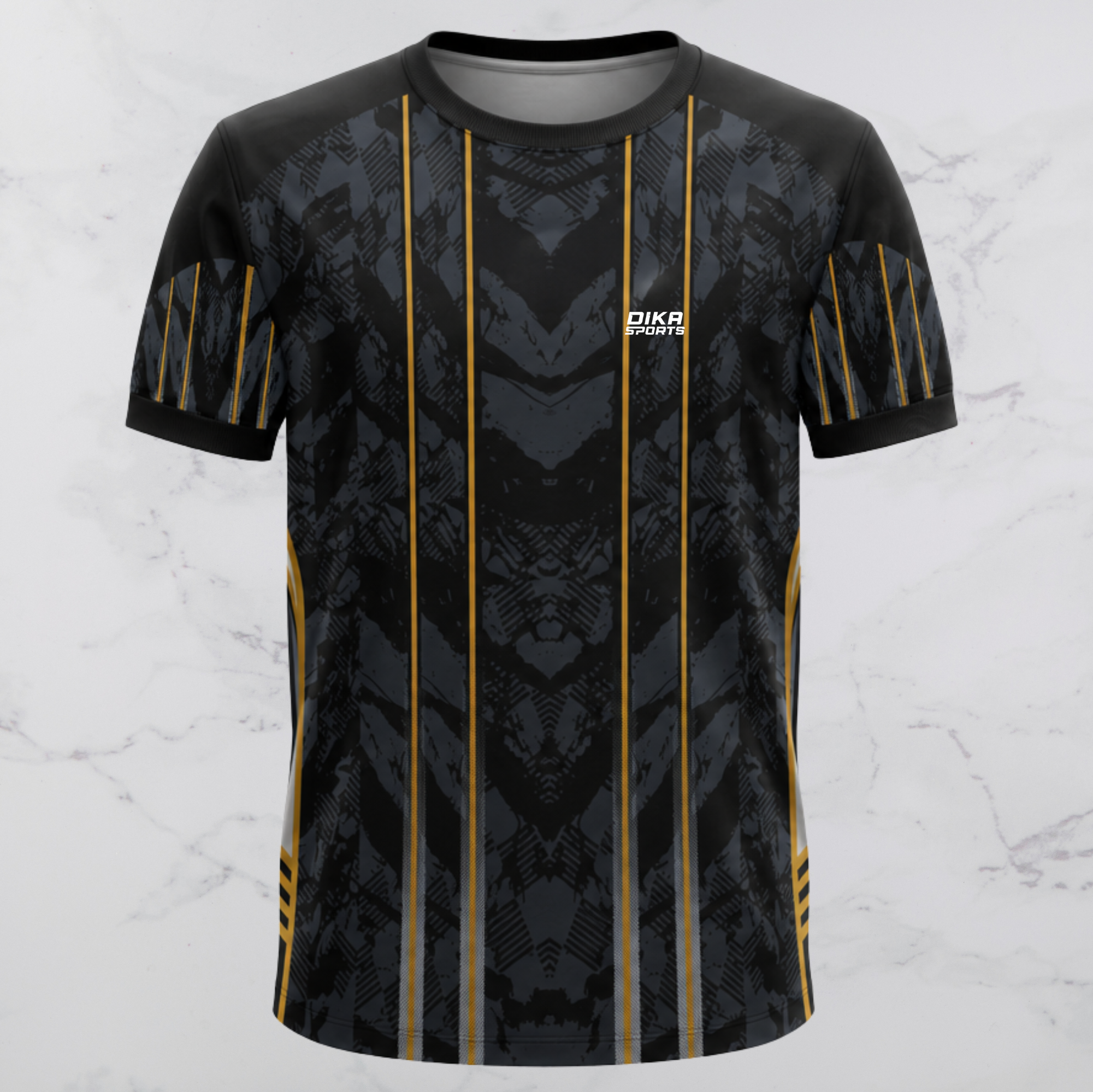 DIKA SPORTS Sports Shirts for Men | Round Neck Cricket Jersey | Sport Jersey for Men | Cricket Dress | Active Sports Wear