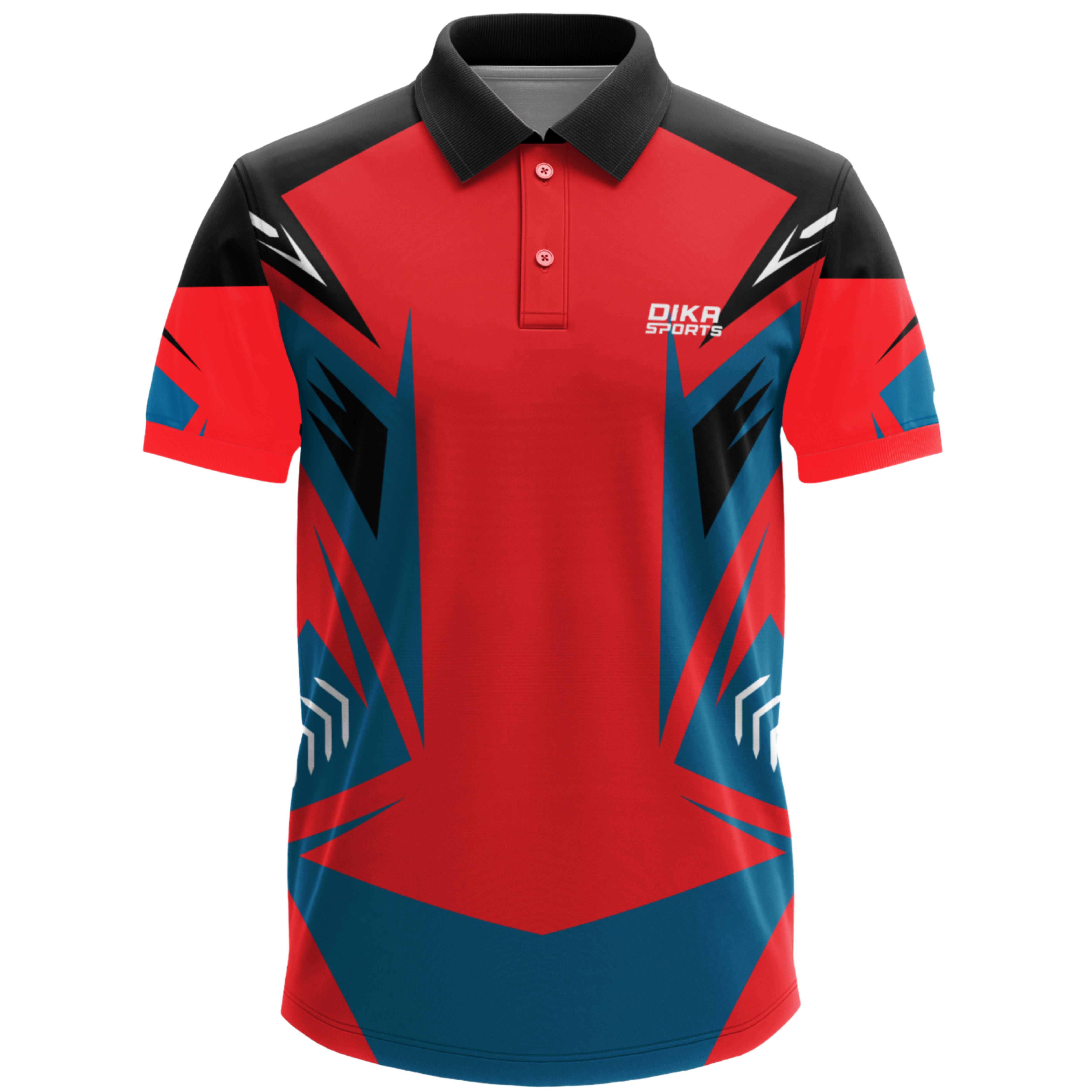 Dika Sports Custom jersey for men Cricket t-shirt set solid polo t shirts for mensports running trackpant - Pack of 2