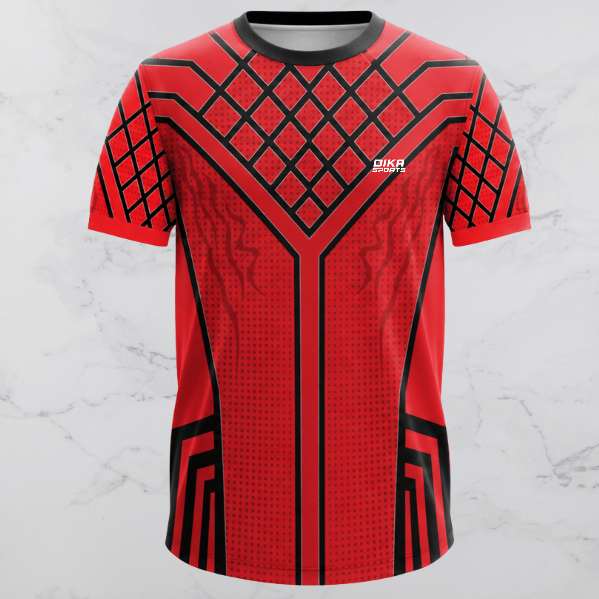 Dika Sports Cricket Jersey for Men and women | Custom Round Neck Personalized Cricket Jersey