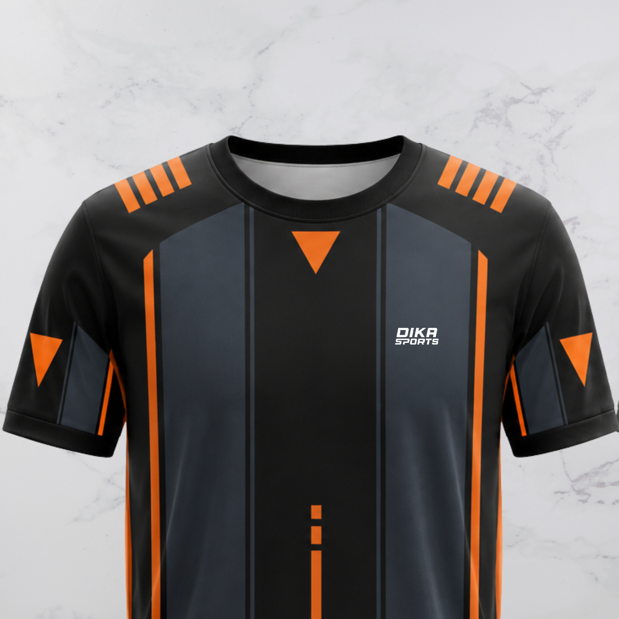 DIKA SPORTS Sport Jersey for Men Round Neck Cricket T-Shirt | Cricket Jersey Breathable | Sports Wear for Men | Team Jersey