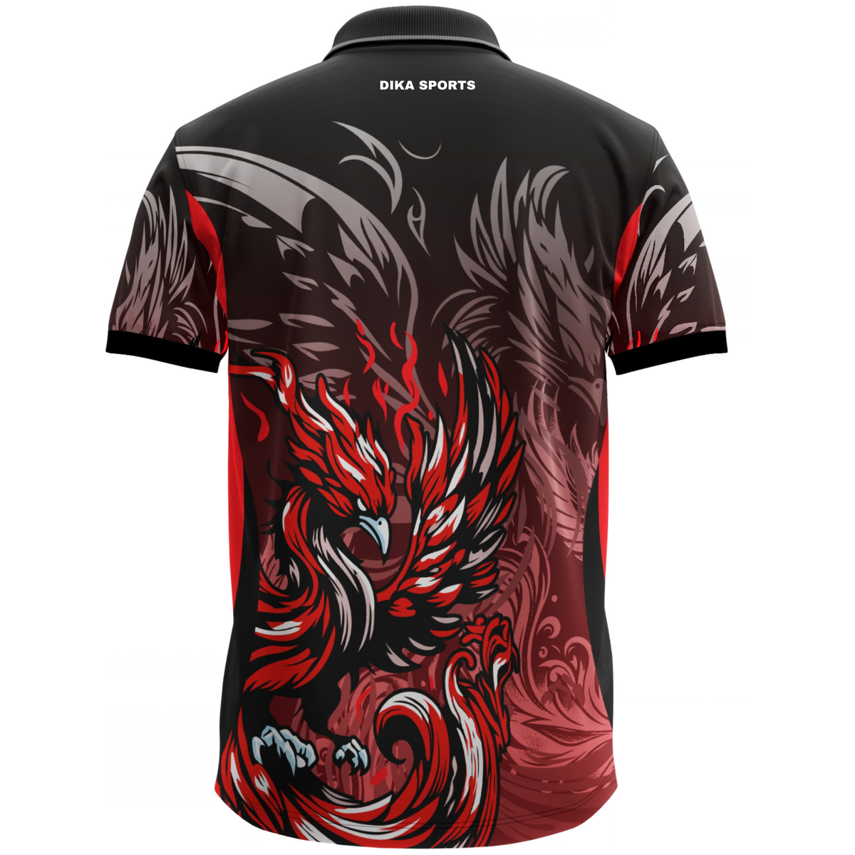 Dika Sports Cricket Jersey for Men | Large Size Team Cricket Jersey | Breathable Cricket T-Shirt | Quick Dry Technology | No Name Jersey