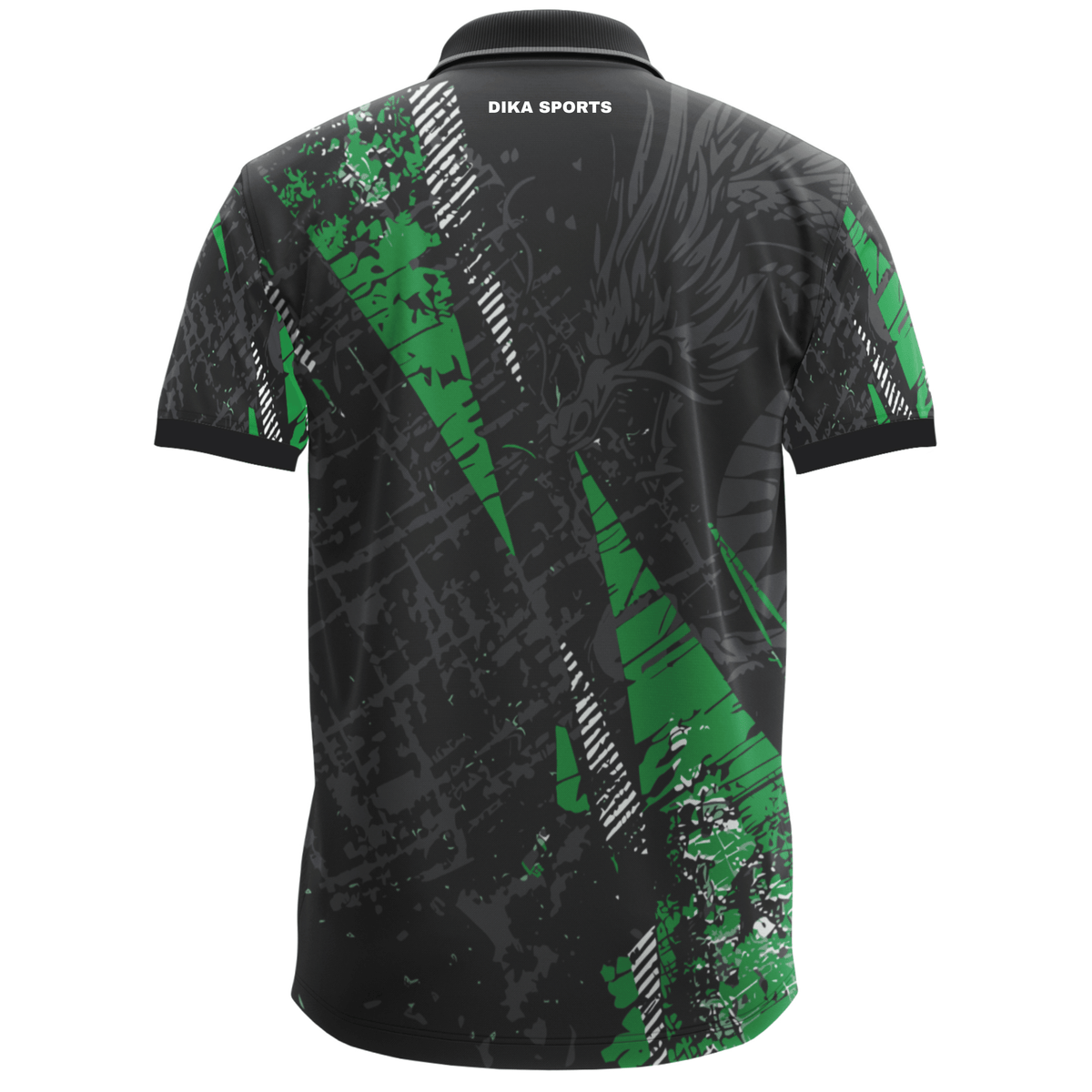 DIKA SPORTS Classic Collar Cricket Jersey for Men – Ready Made Sportswear for cricket and other sports