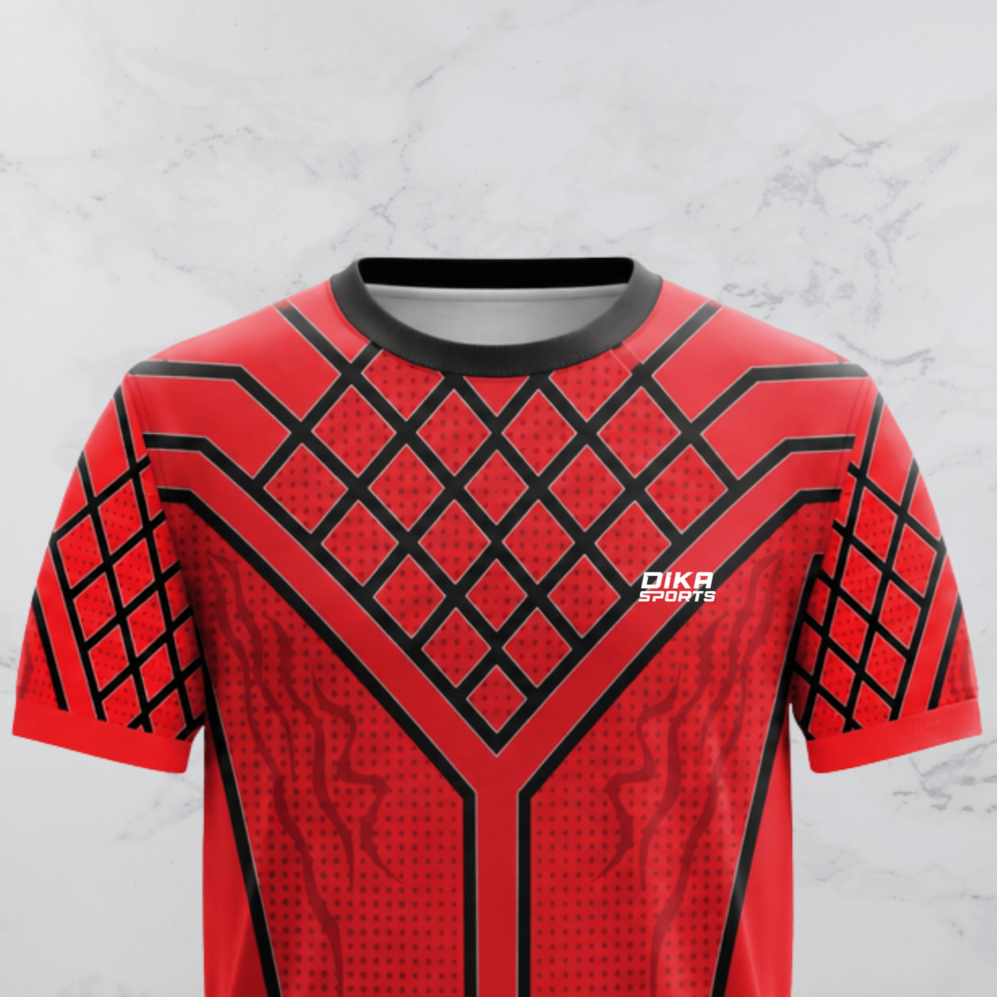 Dika Sports Cricket Jersey for Men and women | Custom Round Neck Personalized Cricket Jersey