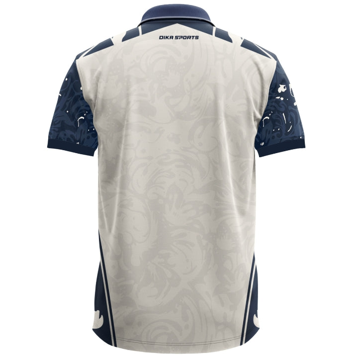 DIKA SPORTS Stand Collar T Shirts for Men  Sports Polo T Shirts for Men  Sport Jersey for Men