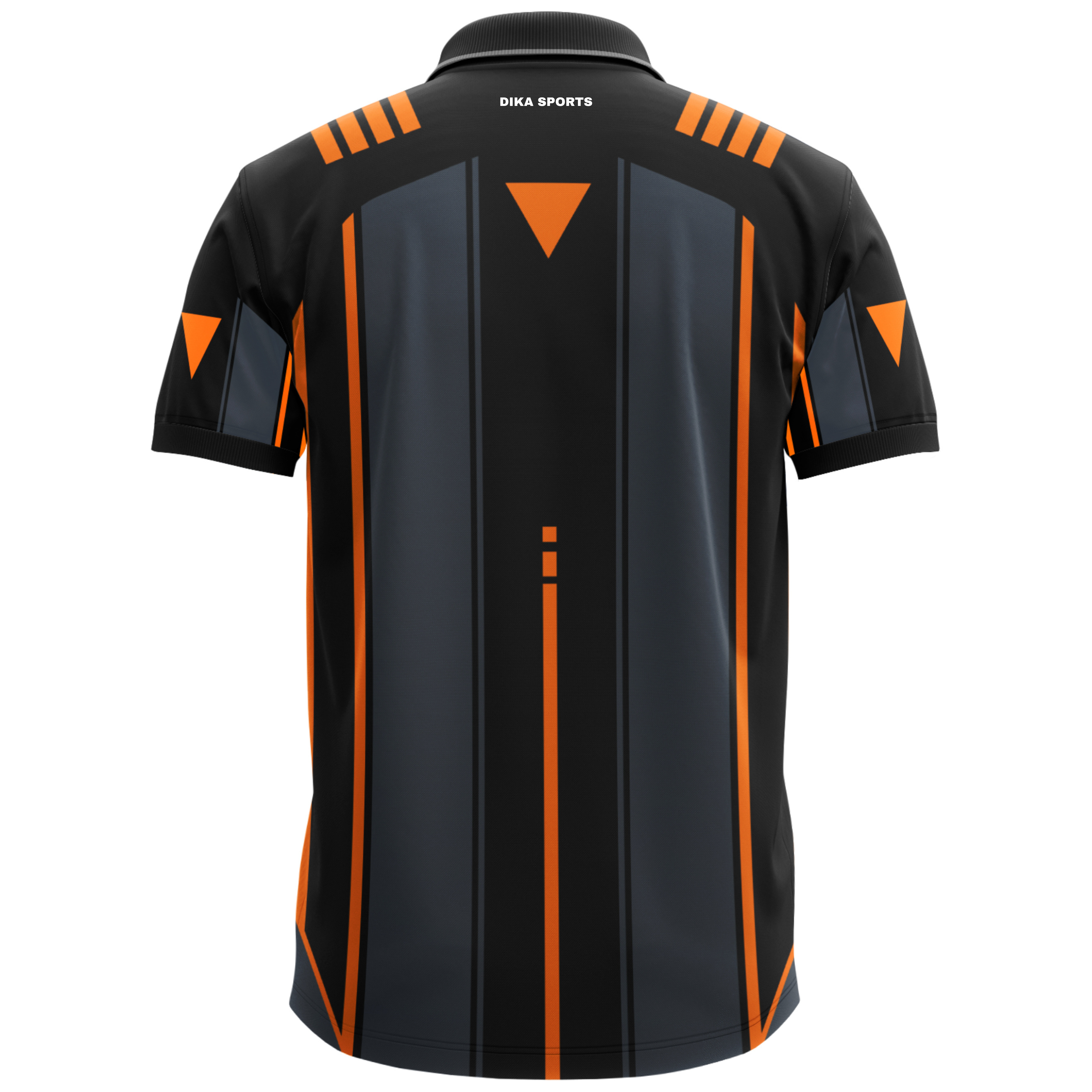 DIKA SPORTS Cricket T-Shirt with Collar, Moisture Wicking Quick-Dry Cricket Jersey for Adults and Daily Practice
