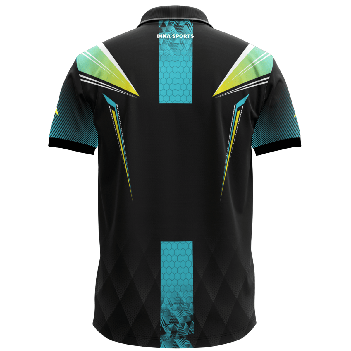 Men's Cricket Training Polo Jersey Without Printing Dika Sports – Moisture Wicking Sports Activewear