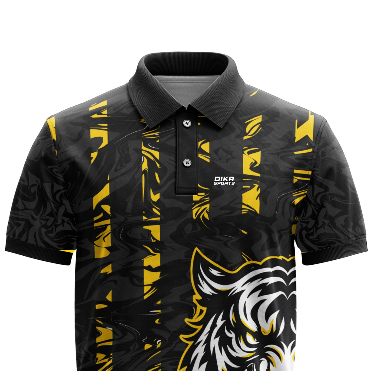Dika Sports Cricket Jersey with Name | Custom Cricket Jersey with Logo & Number | Breathable Team Jersey for Men and Kids