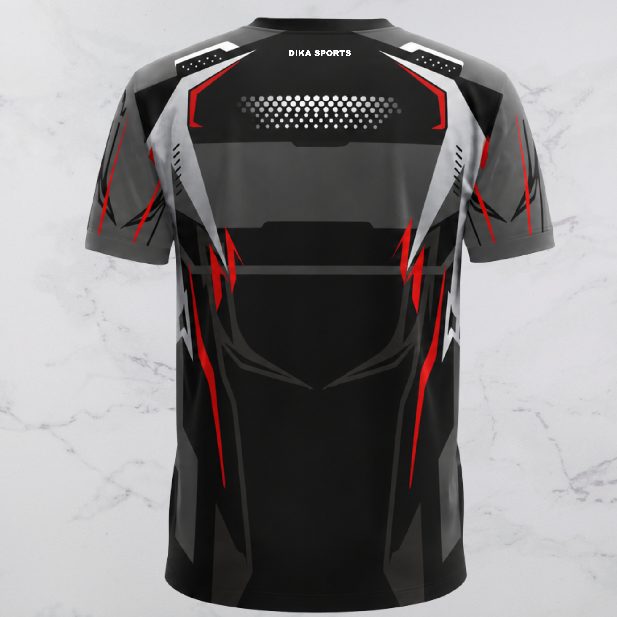 Dika Sports Breathable Cricket T-Shirt | Stylish Round Neck Sportswear for Adults