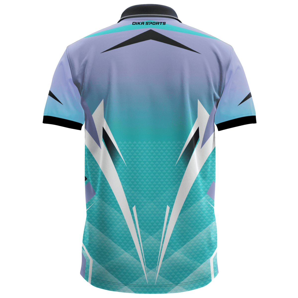 DIKA SPORTS Trendy Cricket Jersey for Men – Fashionable Printed Polo Sportswear for local cricket matches