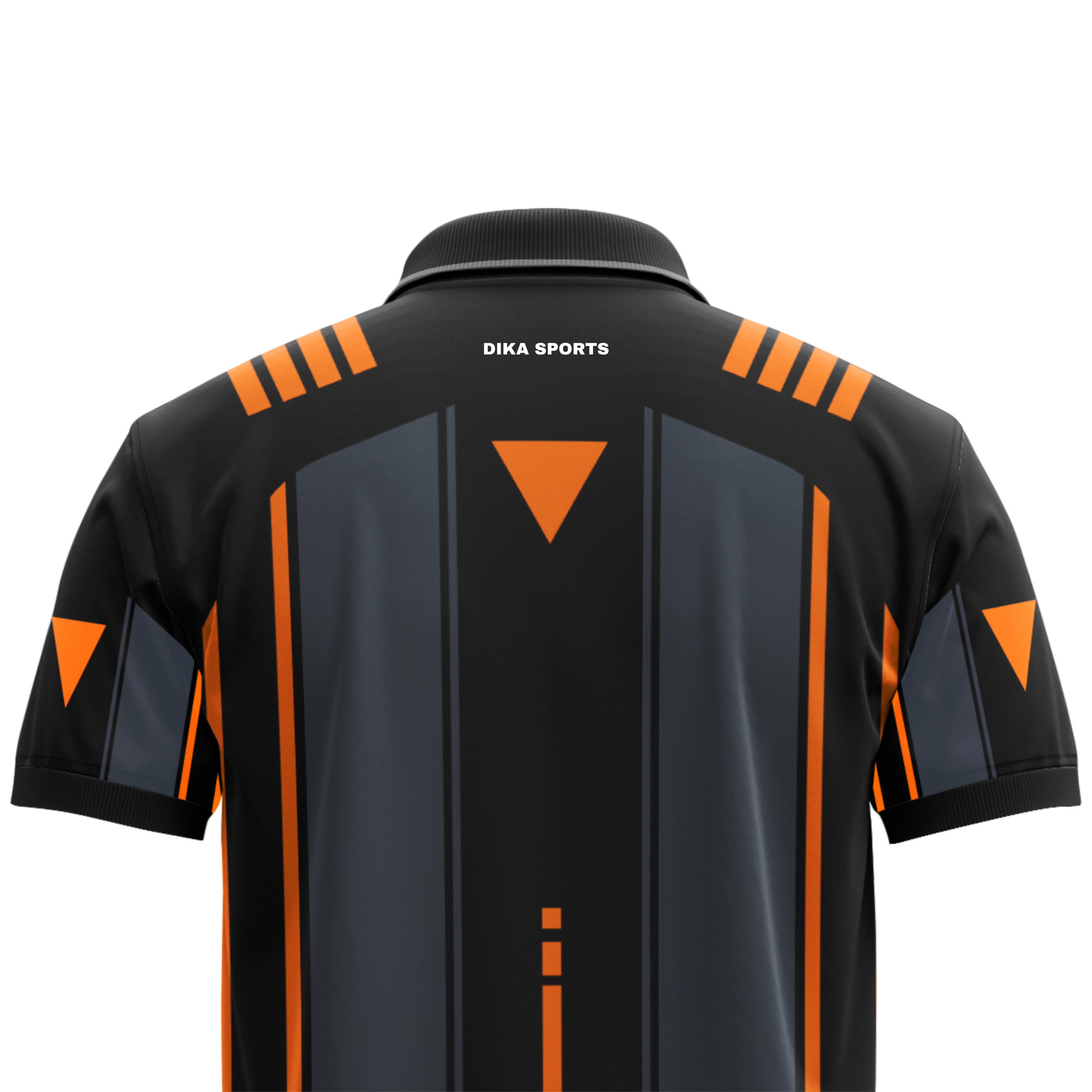 DIKA SPORTS Cricket T-Shirt with Collar, Moisture Wicking Quick-Dry Cricket Jersey for Adults and Daily Practice