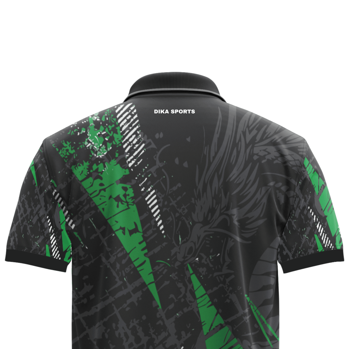 DIKA SPORTS Classic Collar Cricket Jersey for Men – Ready Made Sportswear for cricket and other sports