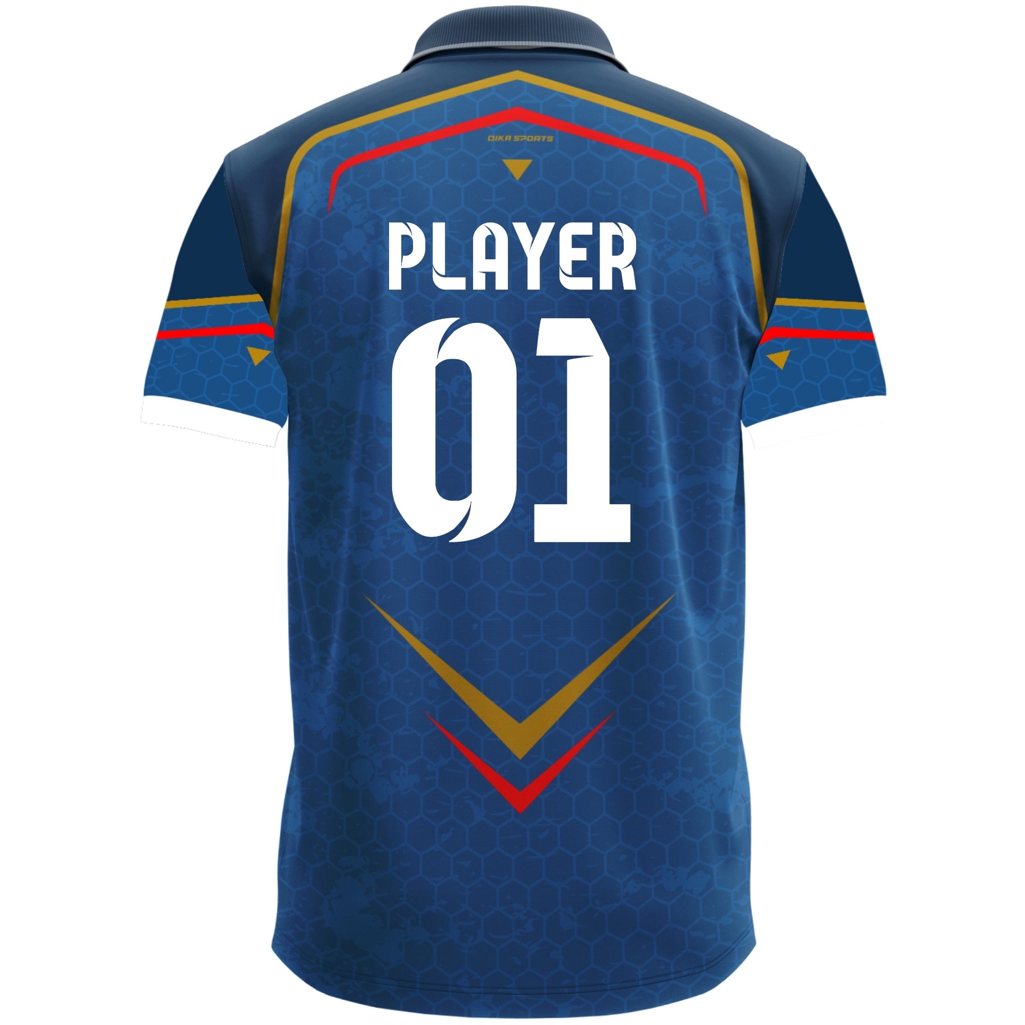 Dika Sports sports jersey Cricket jersey large size independence day tshirt for men