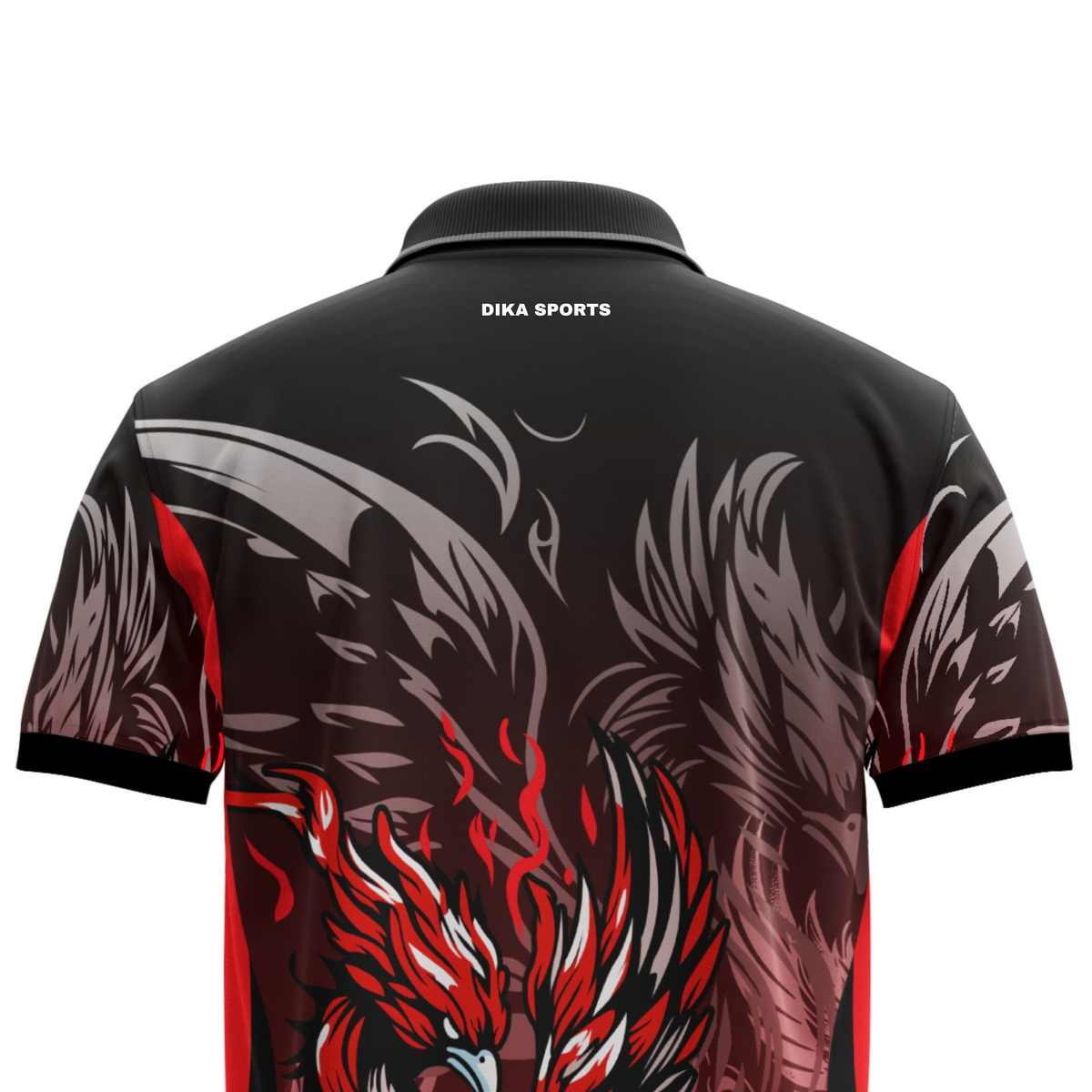 Dika Sports Cricket Jersey for Men | Large Size Team Cricket Jersey | Breathable Cricket T-Shirt | Quick Dry Technology | No Name Jersey