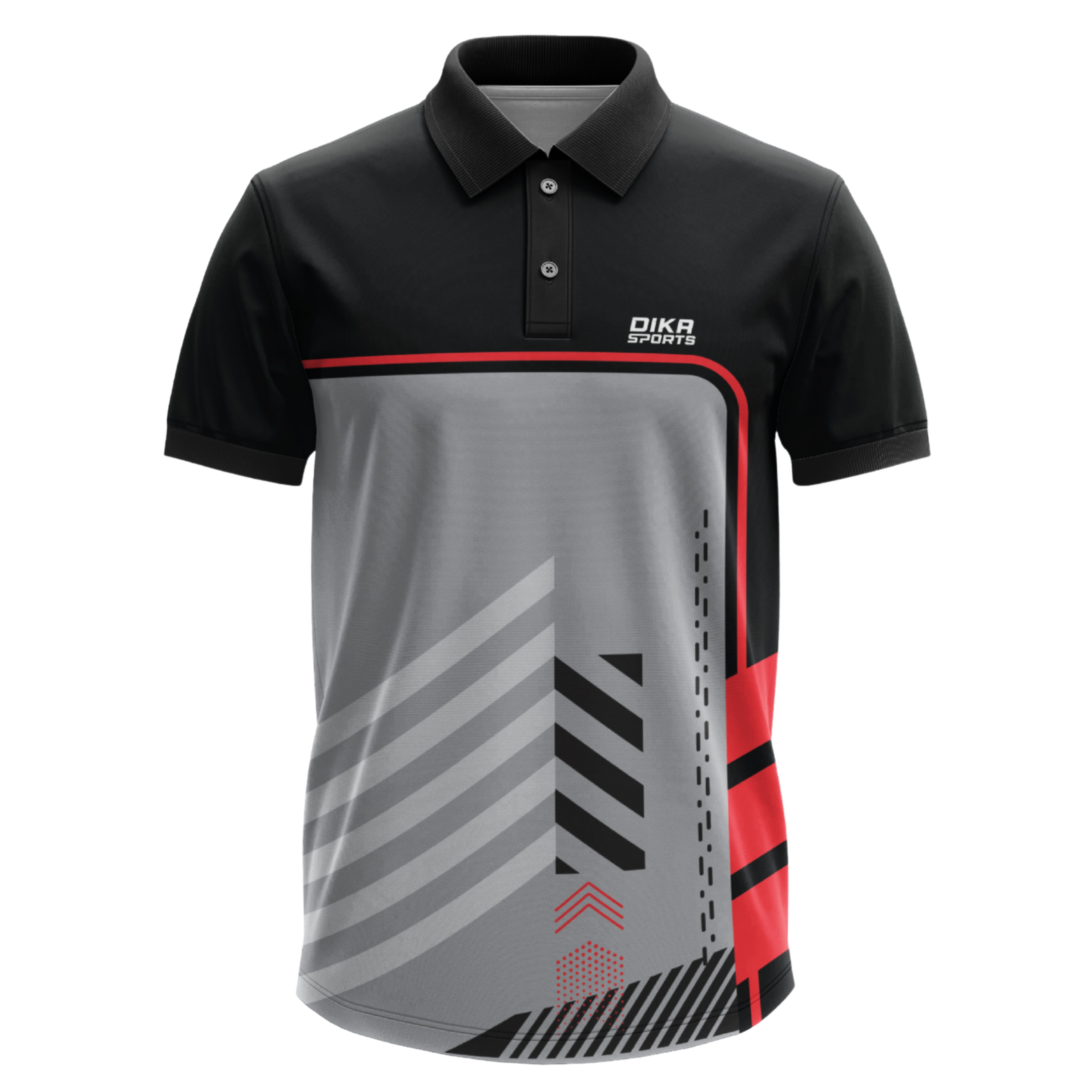 Dika Sports Personalized sports uniform Cricket t-shirt bulk jersey tshirt for men printed shirts for men full sleeves breathable trackpant - Pack of 2