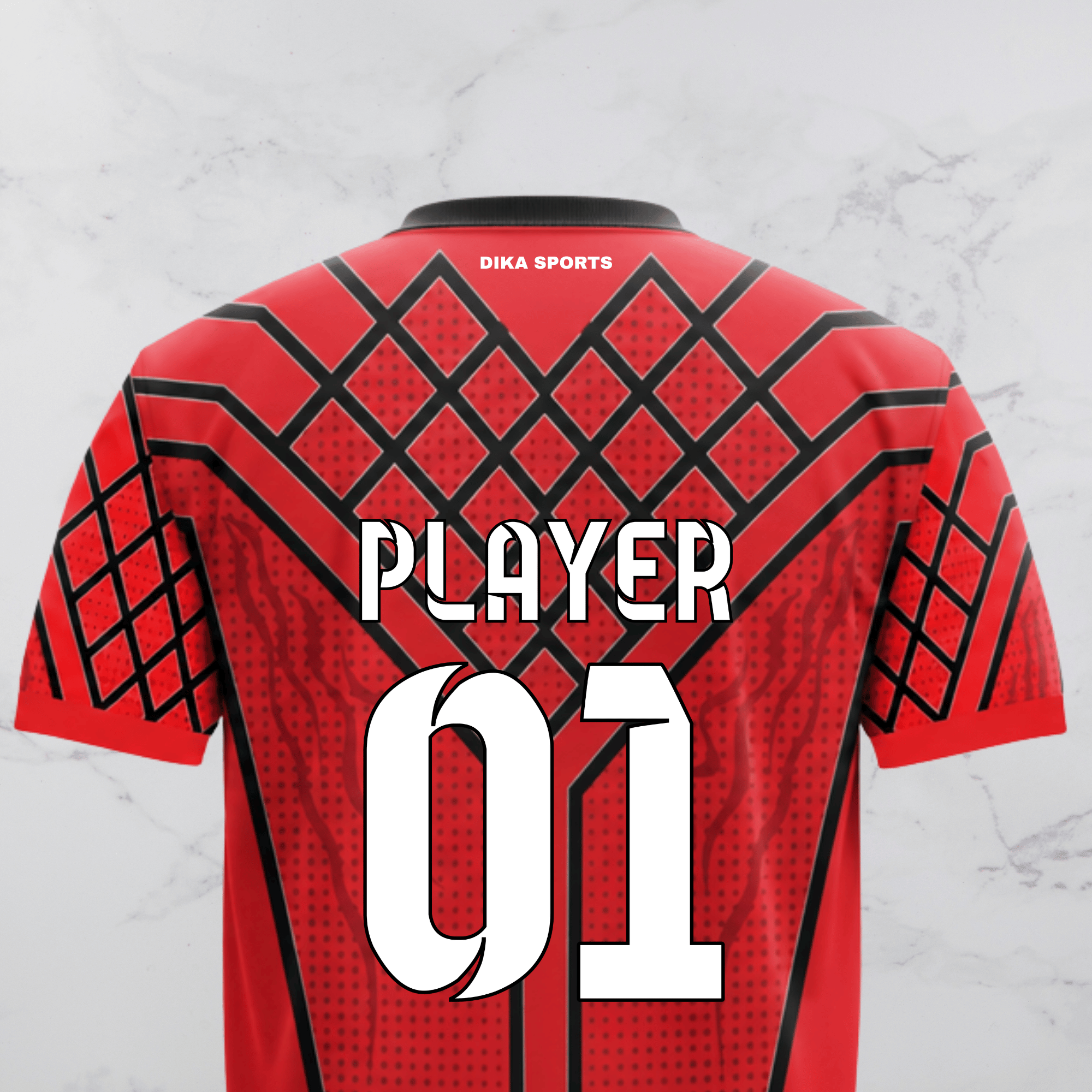 Dika Sports Cricket Jersey for Men and women | Custom Round Neck Personalized Cricket Jersey