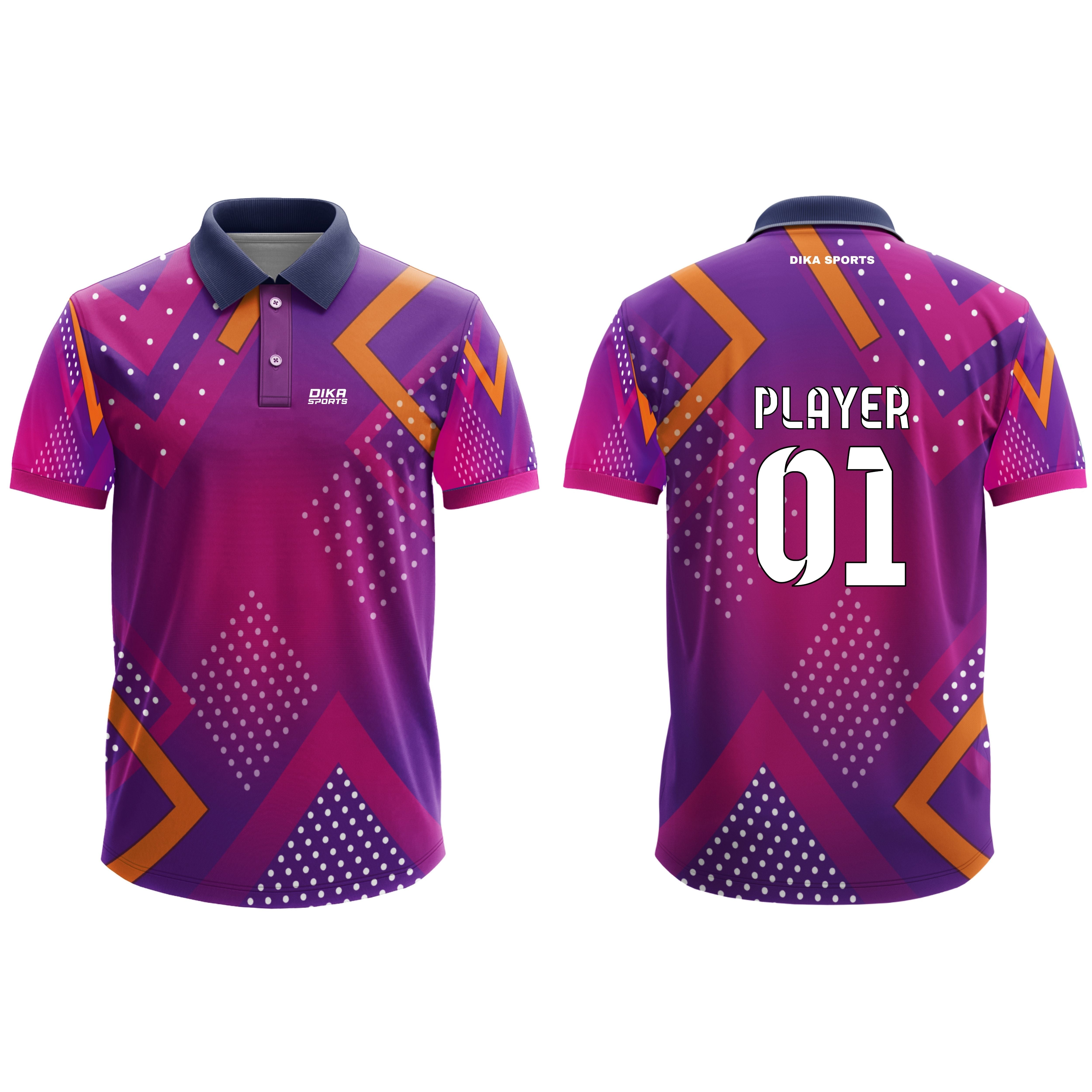 Dika Sports Custom Soccer Jersey with Professional Team Branding