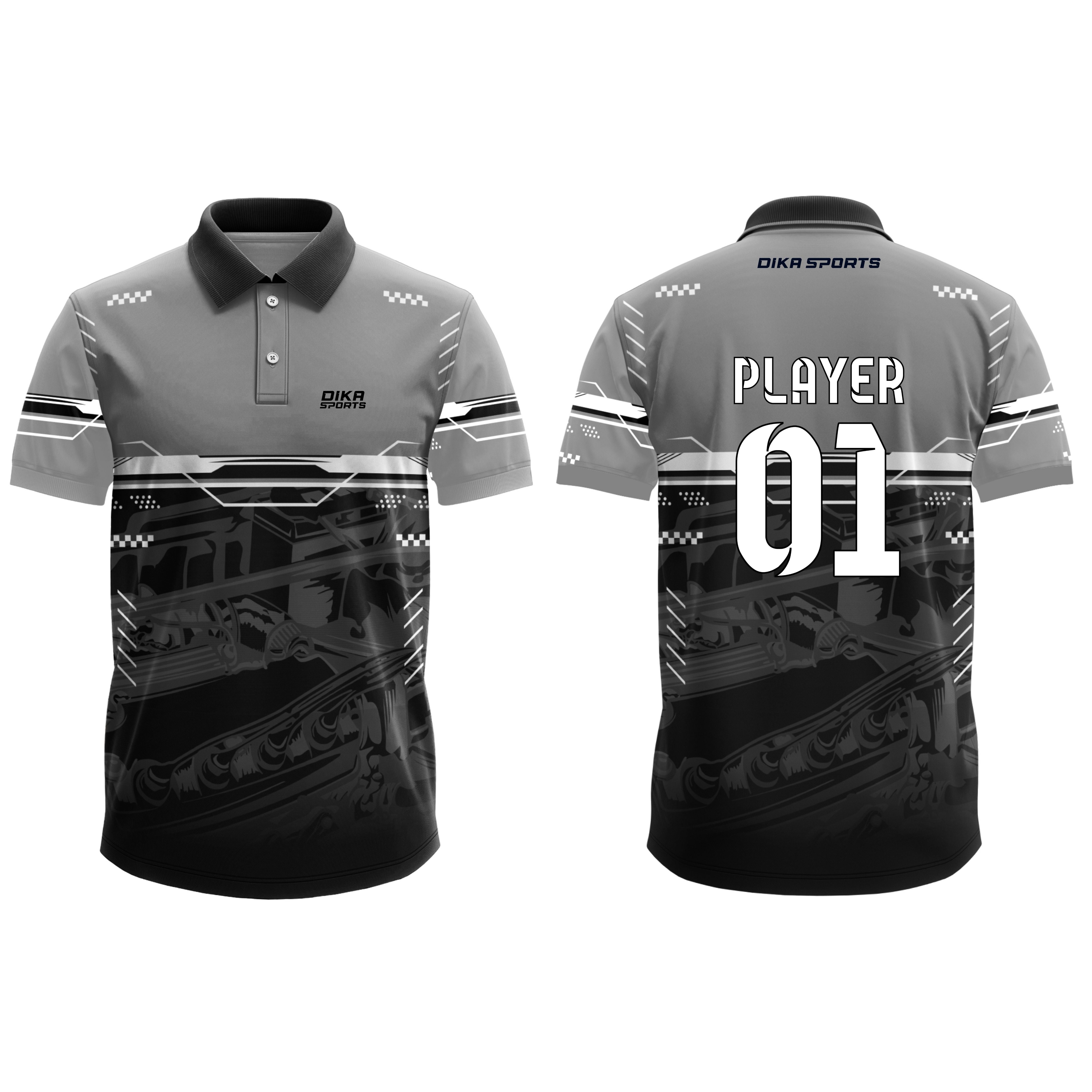 DIKA SPORTS Custom Soccer Jersey Professional Team Uniform Design