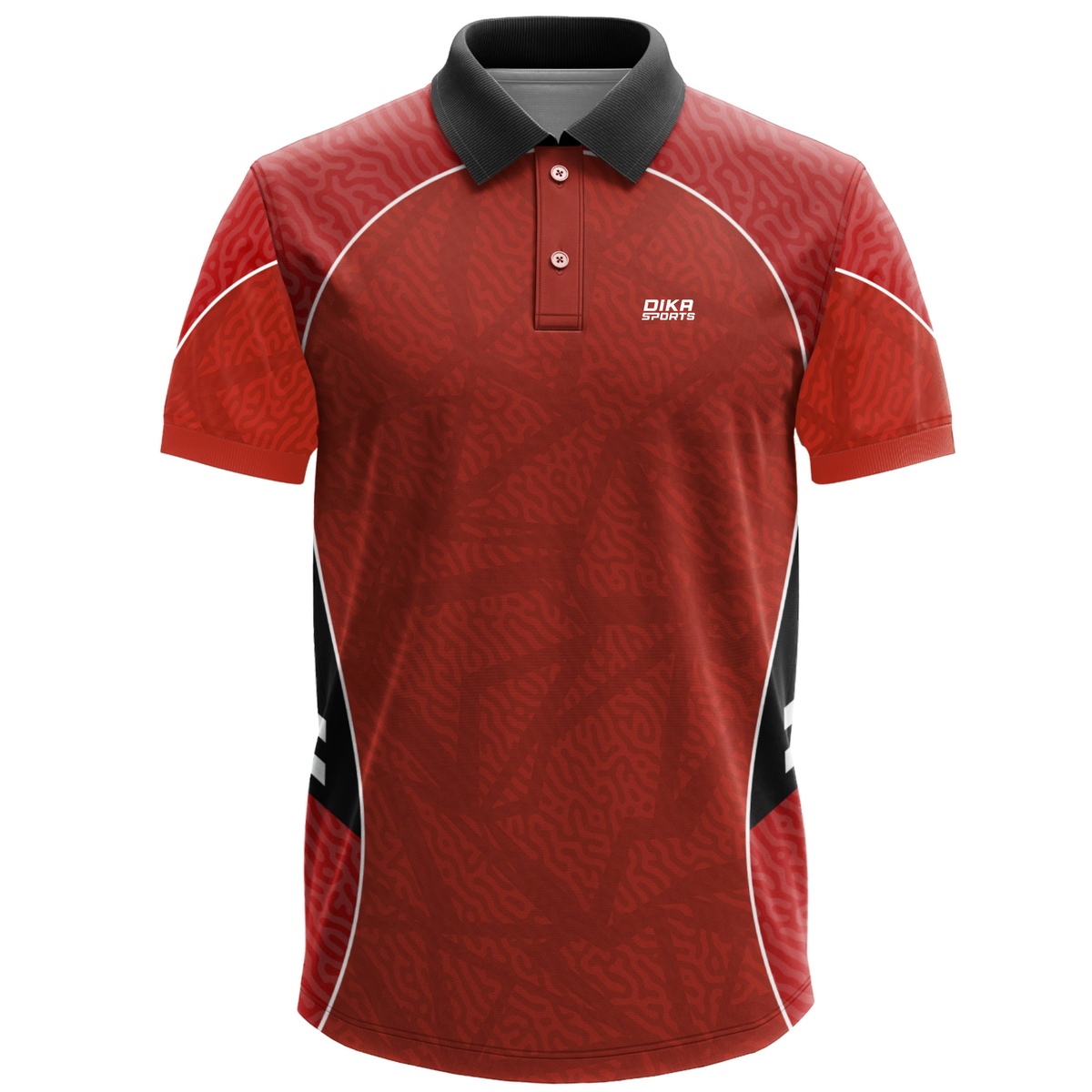 Dika Sports Men's Sports T-Shirt | Cricket T-Shirt Set | Moisture Wicking Quick Dry Technology | Cricket Dress