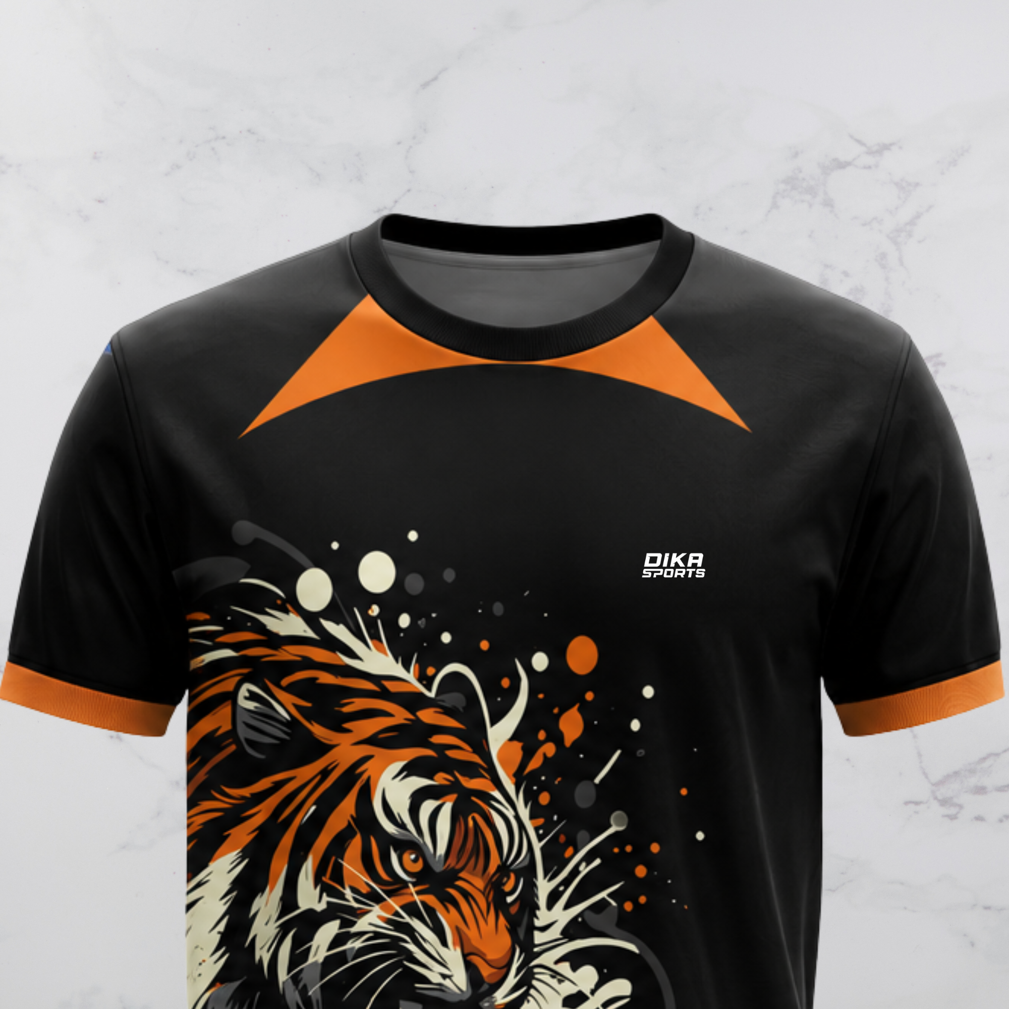 Dika Sports Professional Round Neck Cricket T-Shirt | Quick Dry Breathable Cricket Apparel