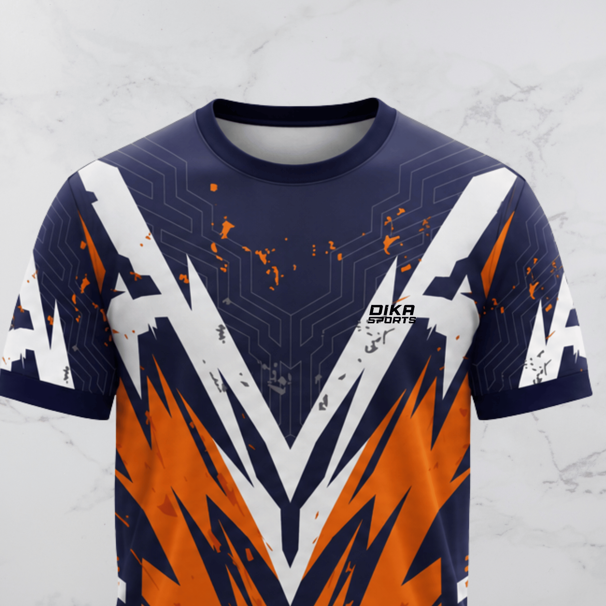 Dika Sports Personalized Cricket Jersey with Name and Number | Custom Team Cricket Jersey for Men, Women & Kids