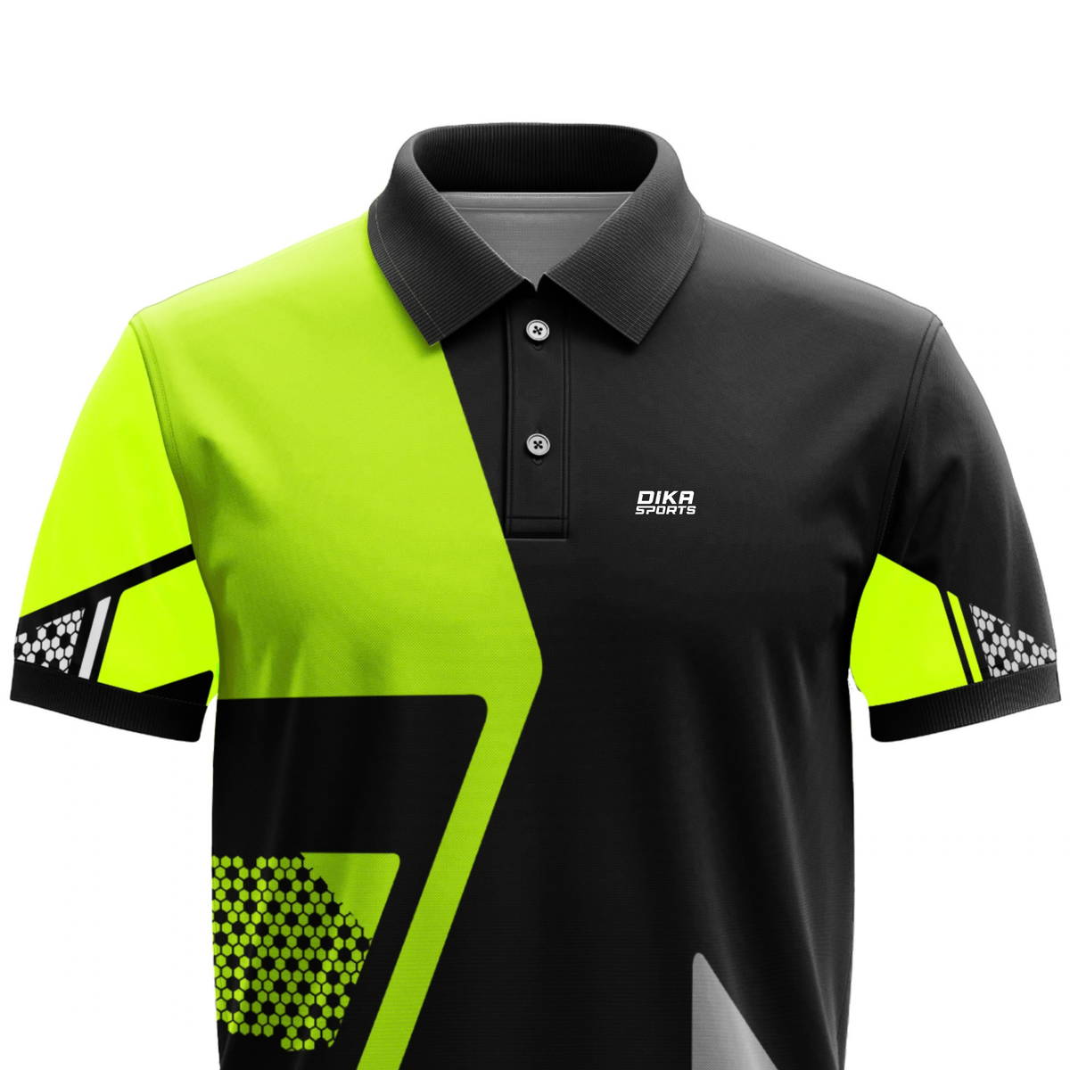 Dika Sports Custom Jersey for Men | Cricket Jersey with Collar | Custom Cricket T-Shirt | Breathable & Stretchable Sportswear