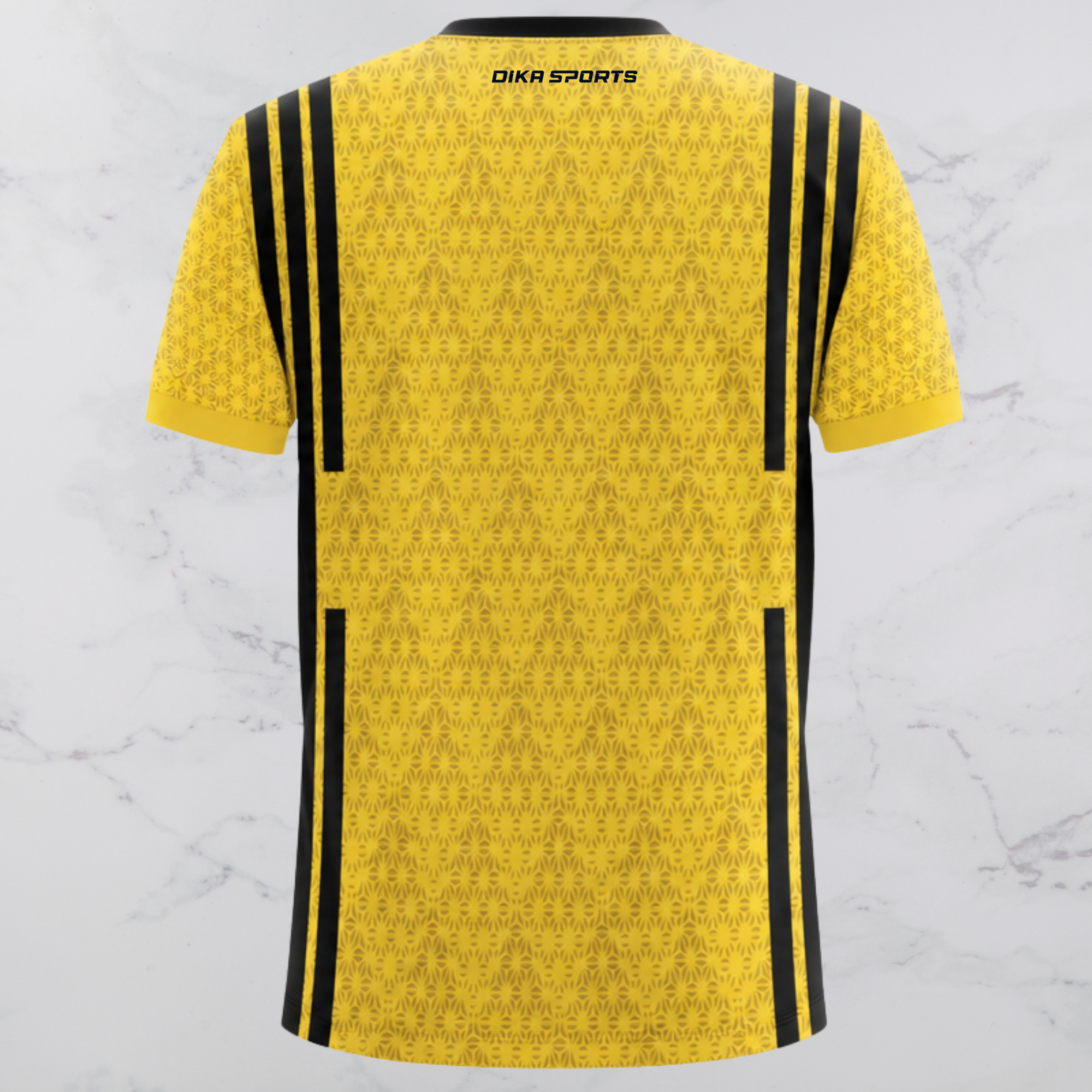 Dika Sports Breathable Cricket Jersey for Men Round Neck Sports T-Shirt with Quick Dry