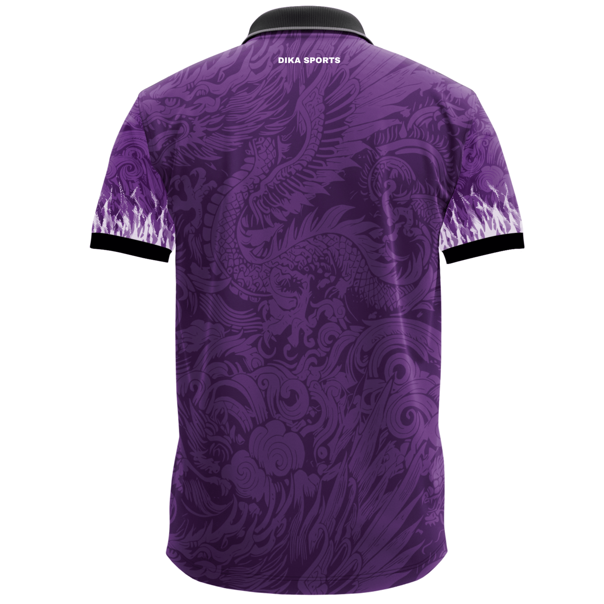 Dika Sports Collar Neck Radiant Cricket T-Shirt for Men – Lightweight Sports Jersey