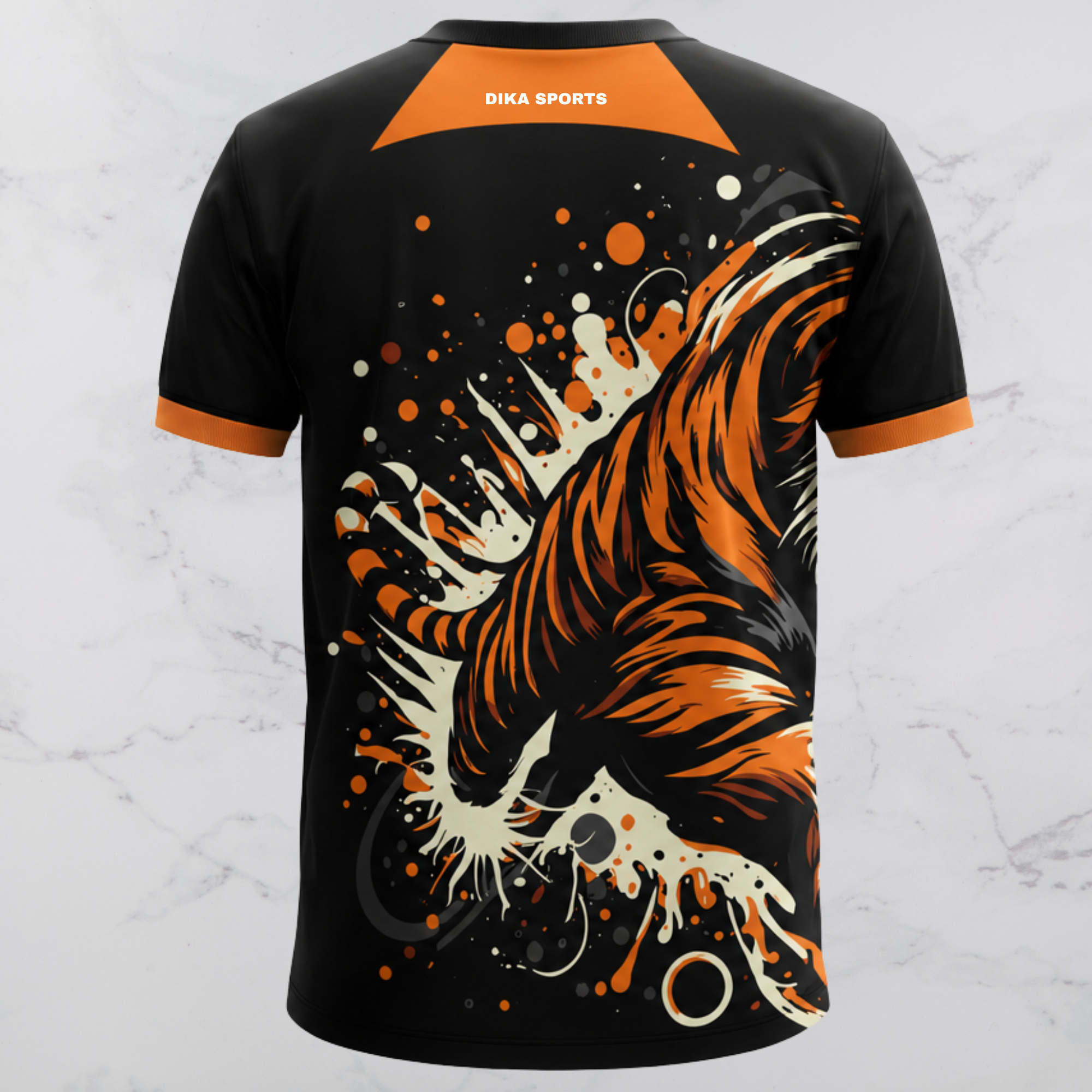 Dika Sports Professional Round Neck Cricket T-Shirt | Quick Dry Breathable Cricket Apparel