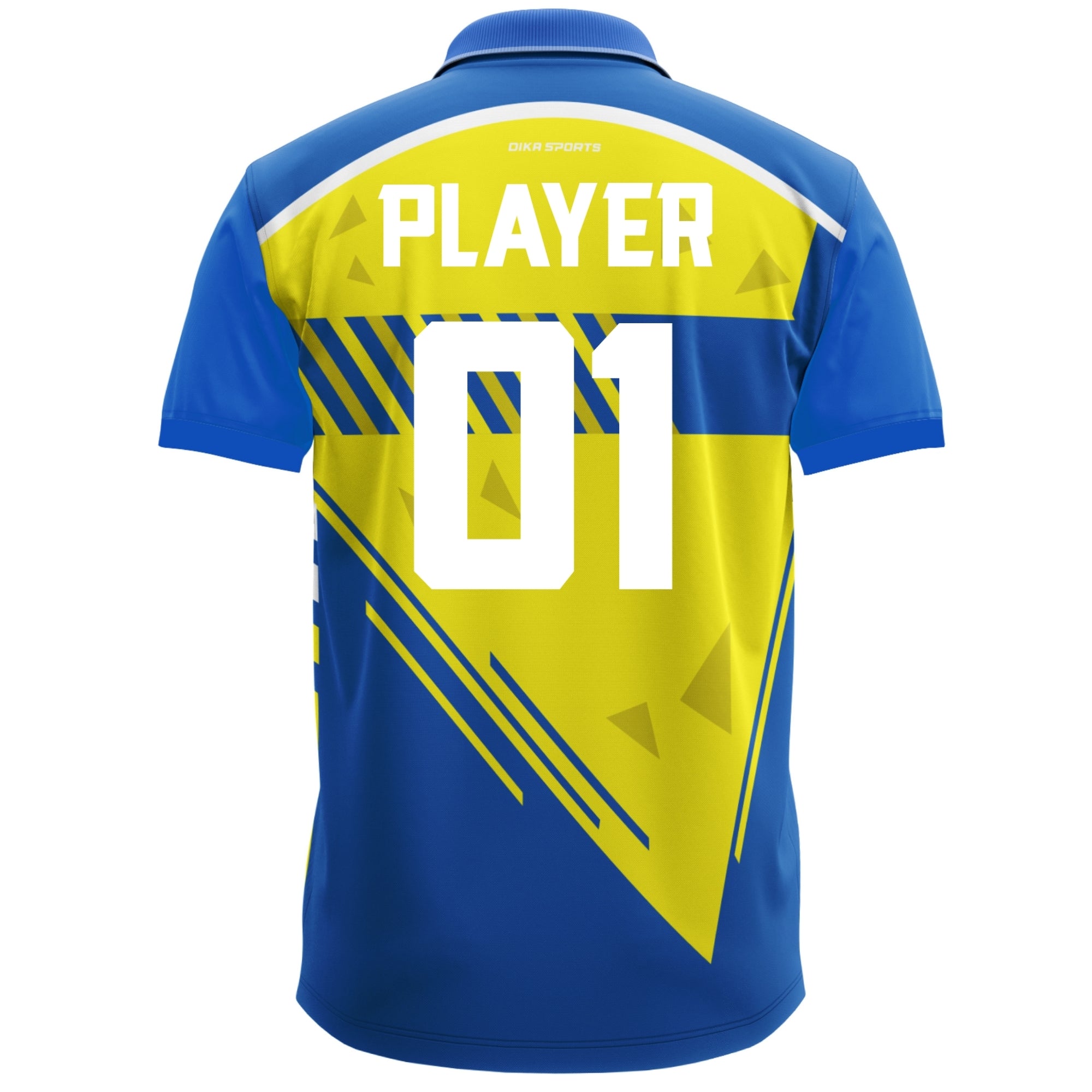 Dika Sports Personalized Cricket Jersey  Custom Jersey with Name for Men & Kids