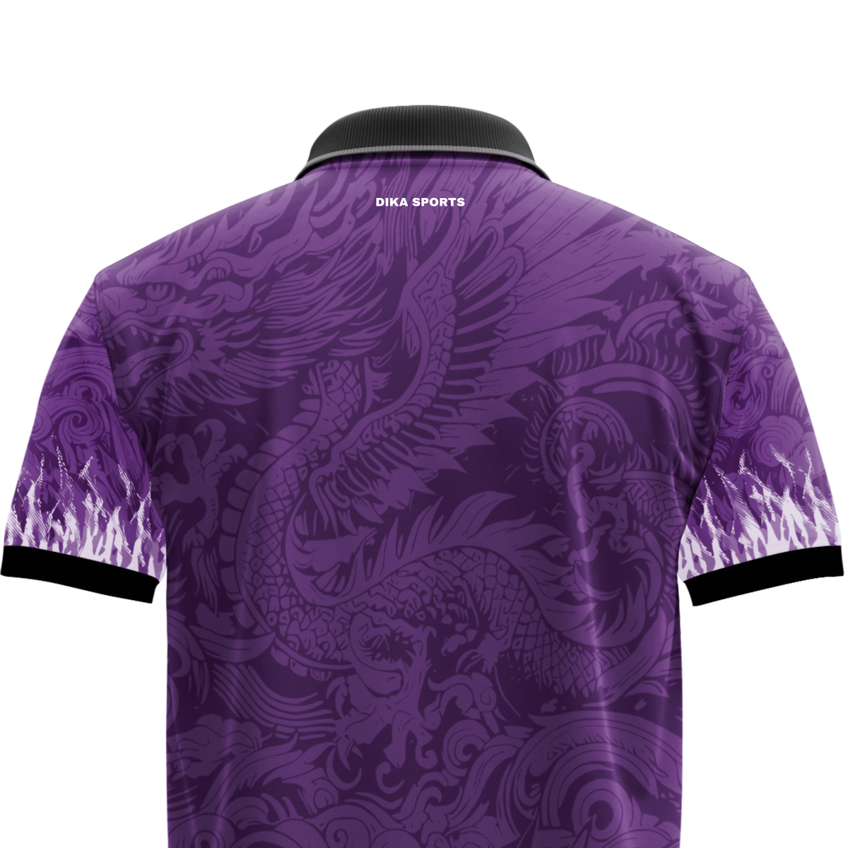 Dika Sports Collar Neck Radiant Cricket T-Shirt for Men – Lightweight Sports Jersey