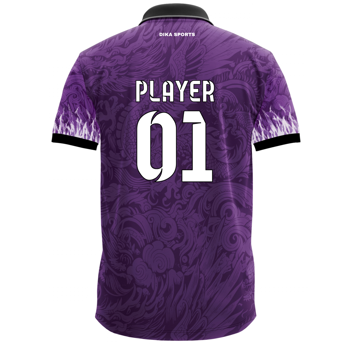 Dika Sports Customized Cricket Jersey Online | Personalized Name Number Jersey | Custom Team Cricket Jersey for Men & Kids