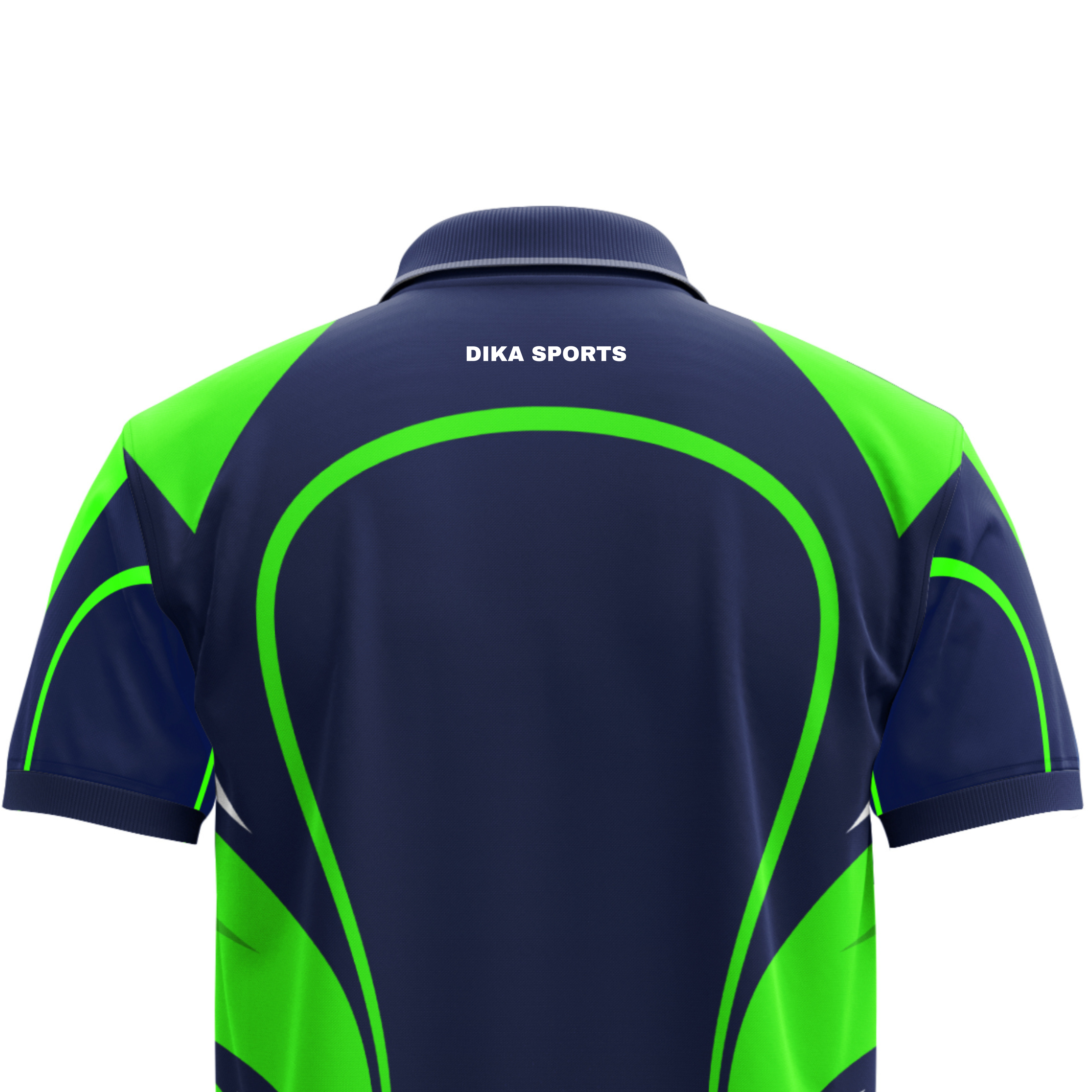 DIKA SPORTS Stylish Cricket T-Shirt, Breathable Stretchable Cricket Jersey with UV Protection and Quick Dry Technology