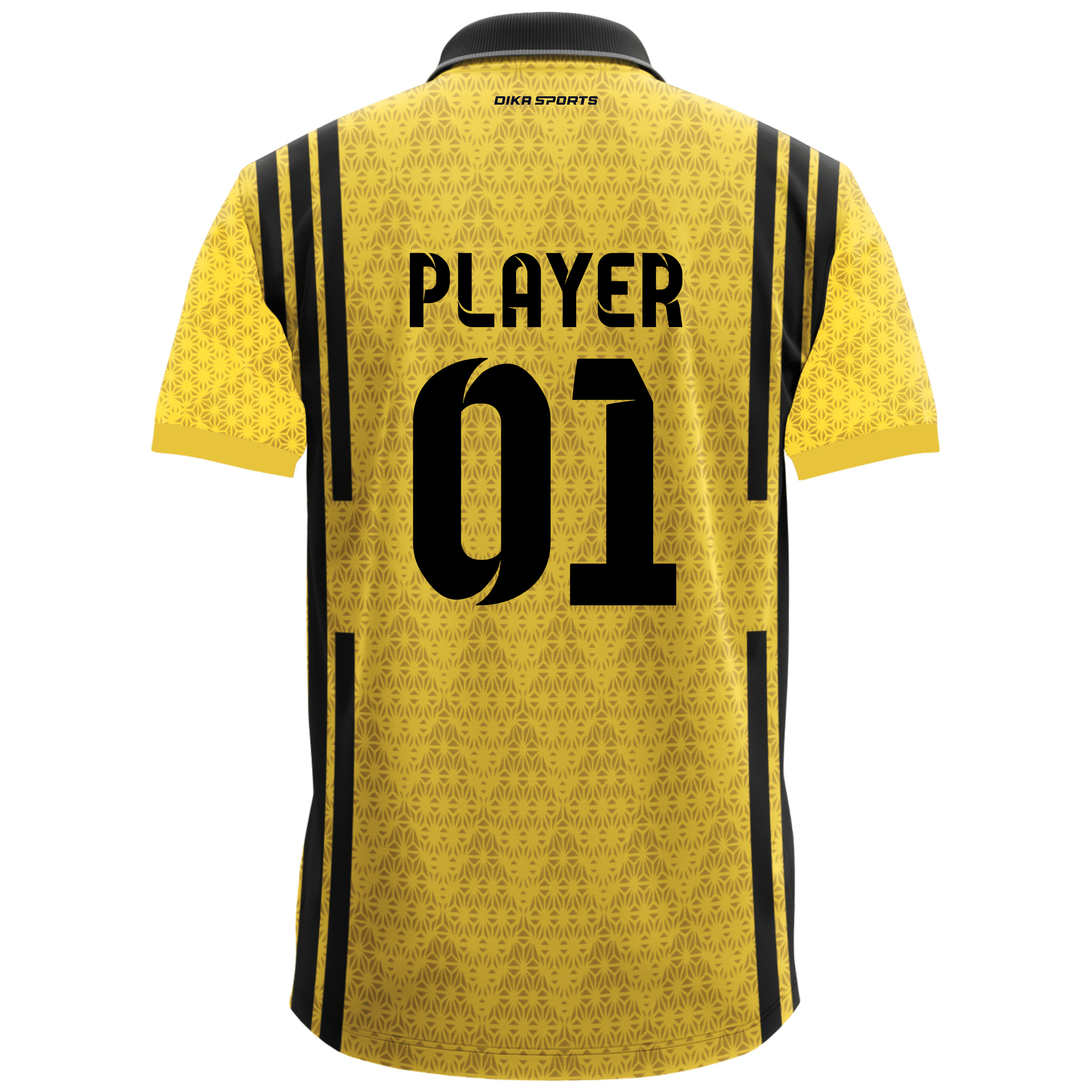 Dika Sports Custom Cricket T-Shirt | Personalized Cricket Jersey with Name and Number