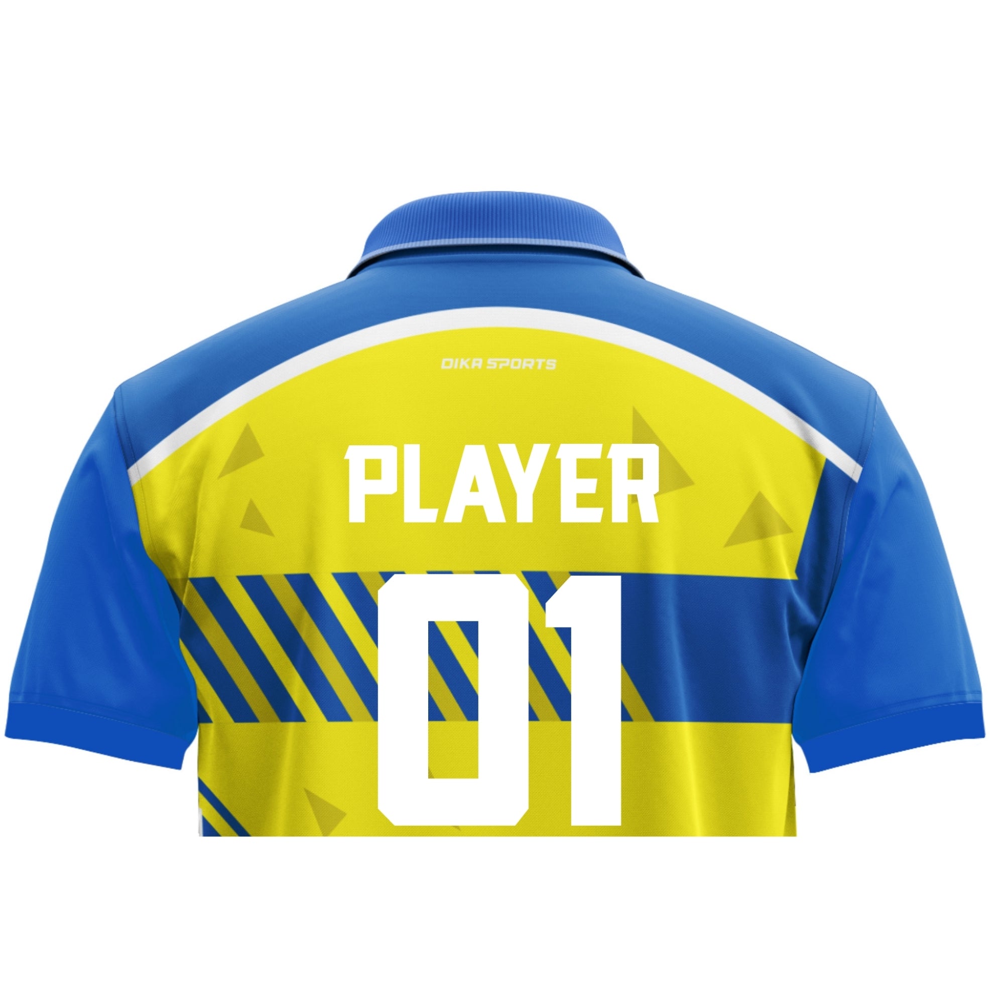Dika Sports Personalized Cricket Jersey  Custom Jersey with Name for Men & Kids