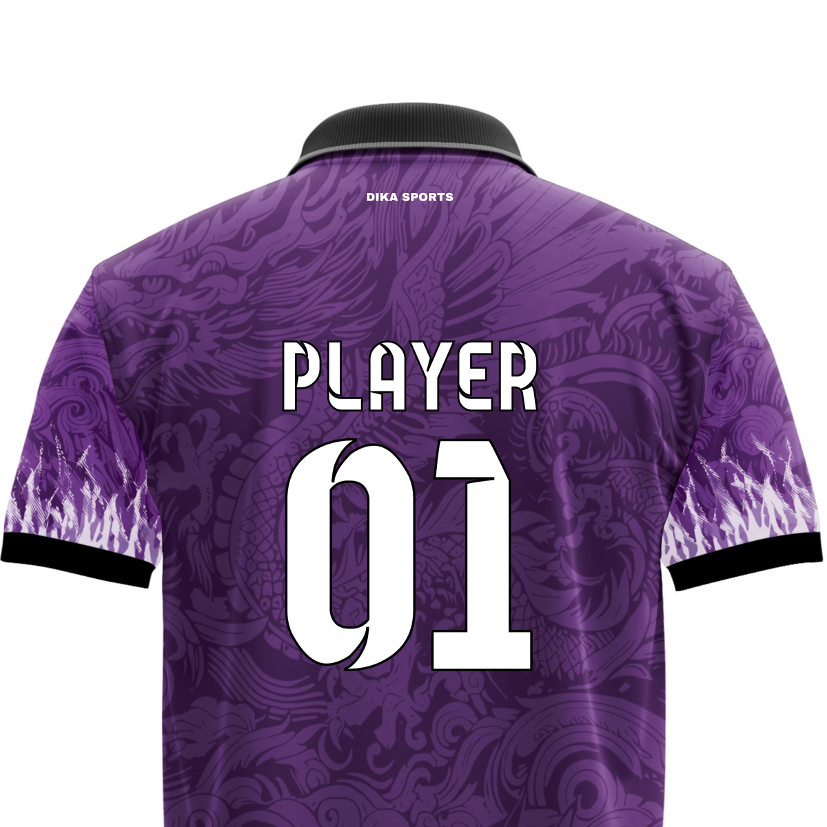 Dika Sports Customized Cricket Jersey Online | Personalized Name Number Jersey | Custom Team Cricket Jersey for Men & Kids