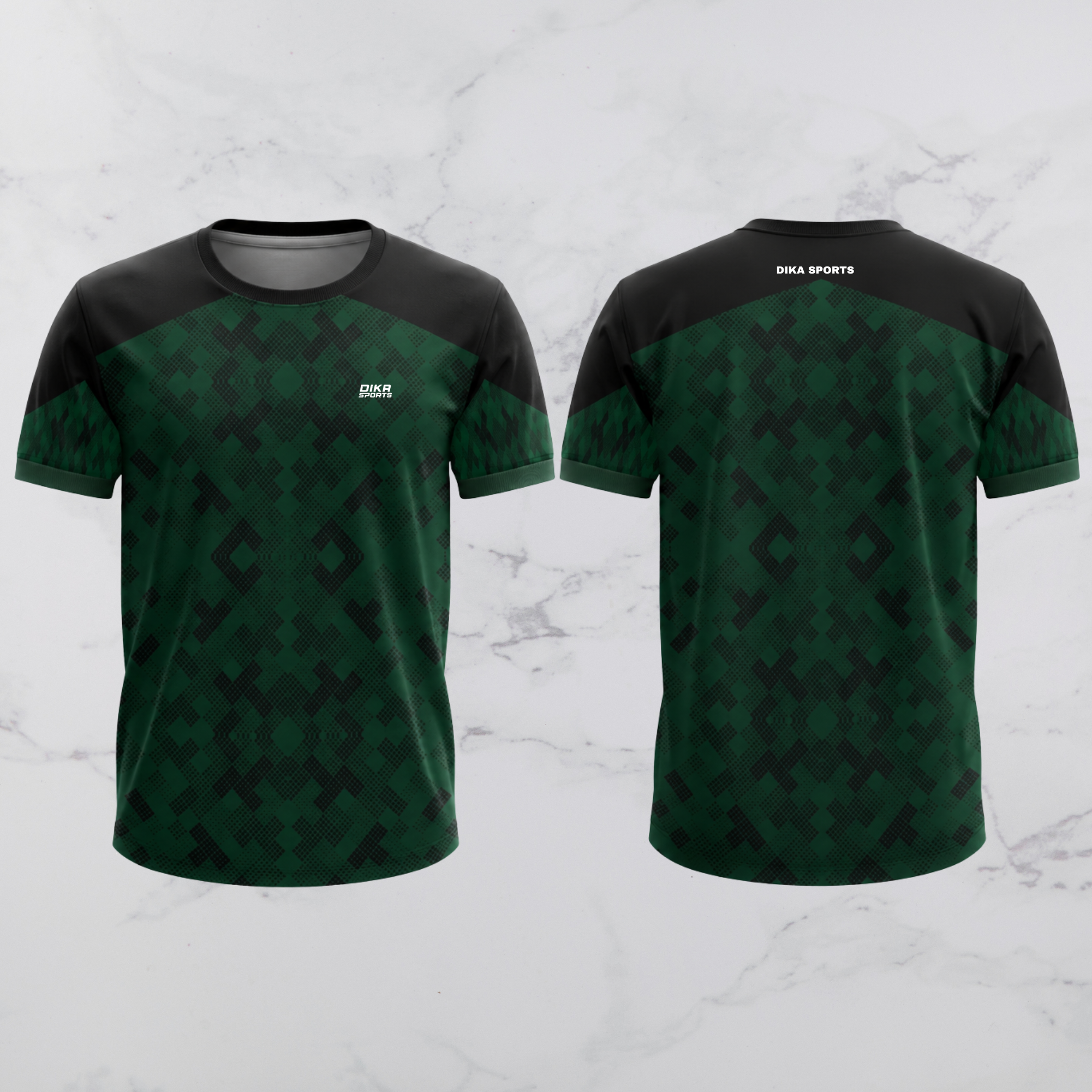 DIKA SPORTS Sport T-Shirt for Men | Cricket Jersey Round Neck | Sports Wear for Men | Performance Cricket Dress