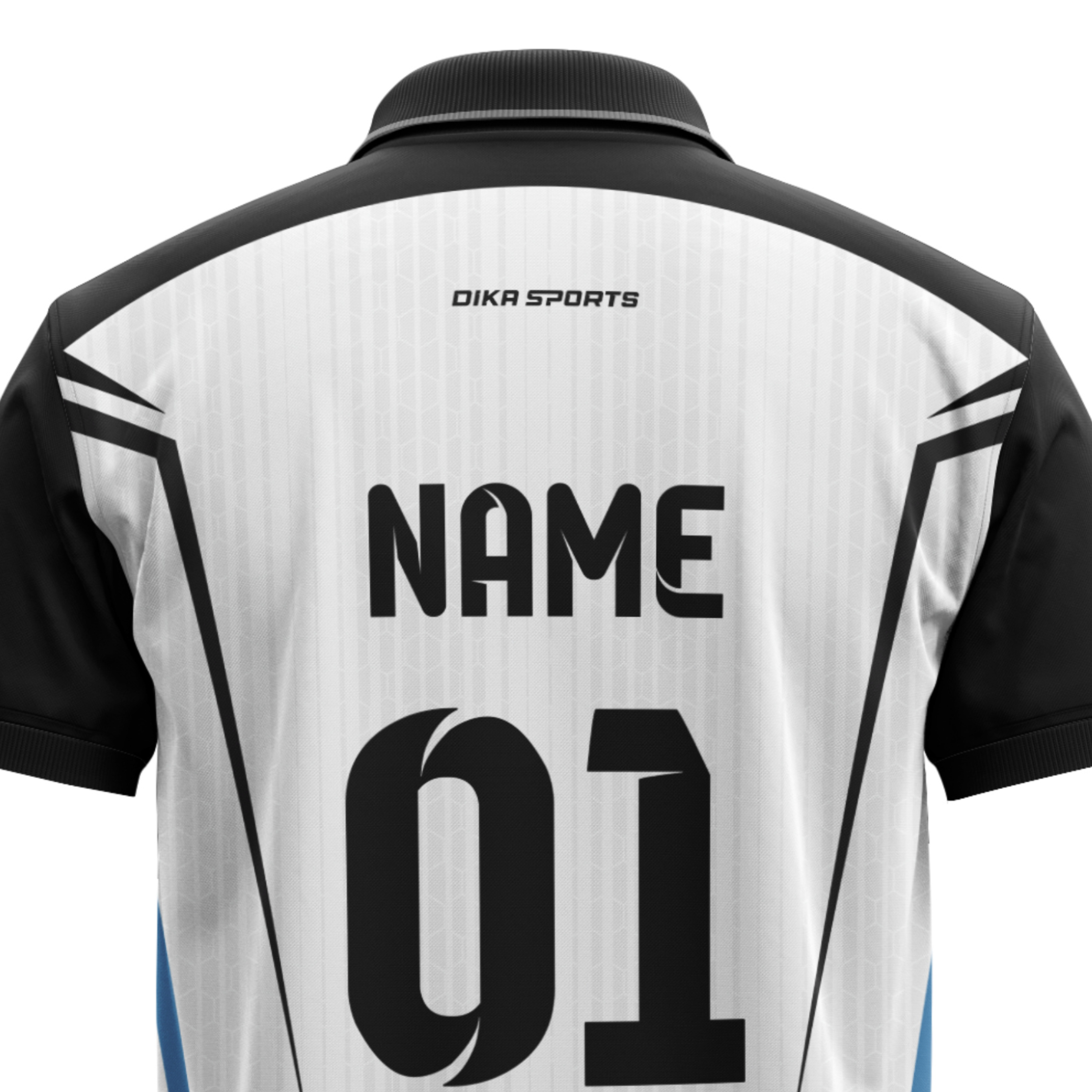Kids cricket t-shirt white jersey for cricket